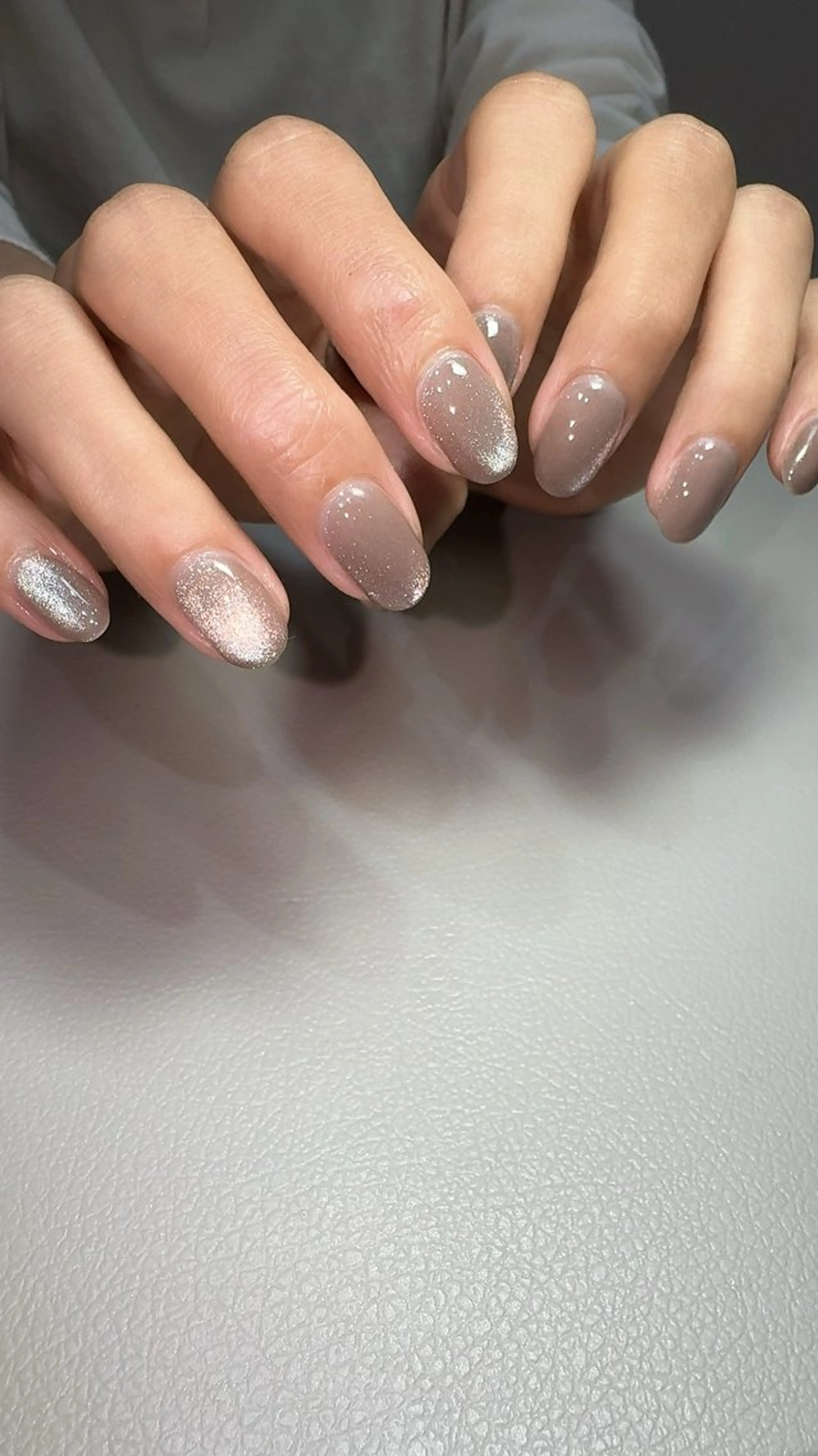 ネイル マグネットネイル マグネットワンカラー ワンカラーネイル ハンドネイル nailsalon urüm (ウルム)のネイルデザイン