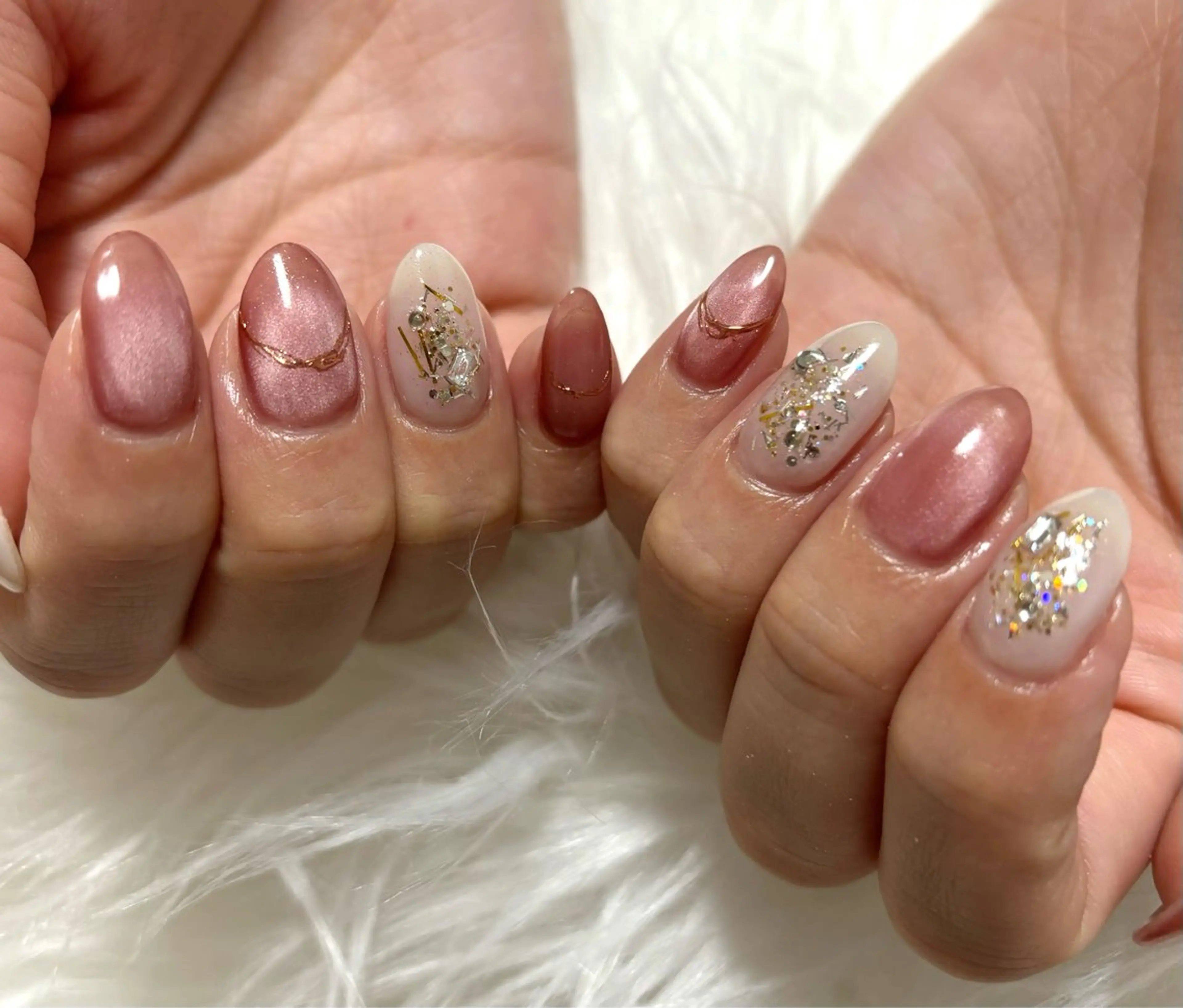 ネイル ハンドネイル nail salon HIRUKANAのネイルデザイン
