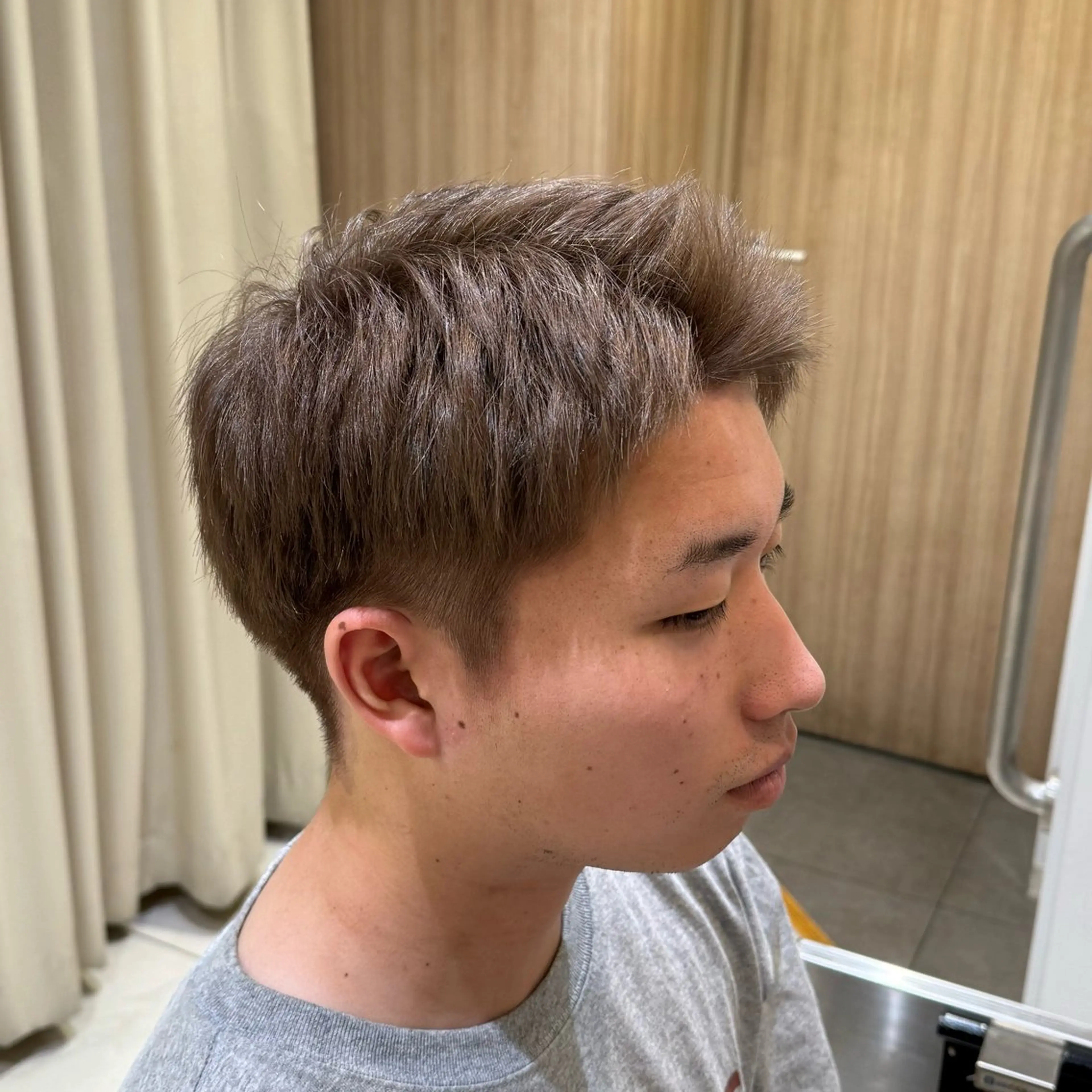 パーマ メンズ 透明感カラー🪽🫧 noaのヘアスタイル