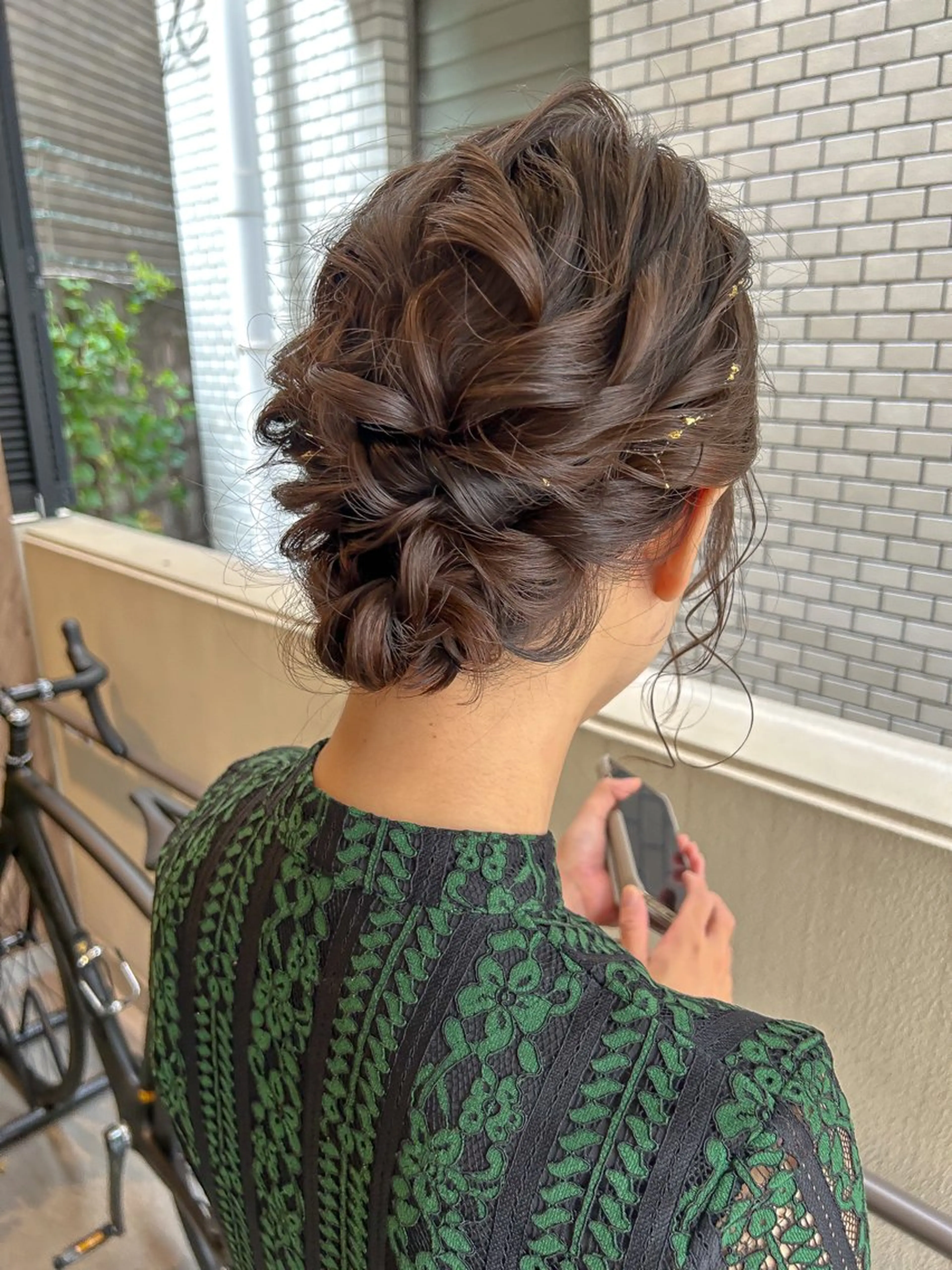 ミディアム ボブ ヘアセット 飯塚 沙衣のヘアスタイル