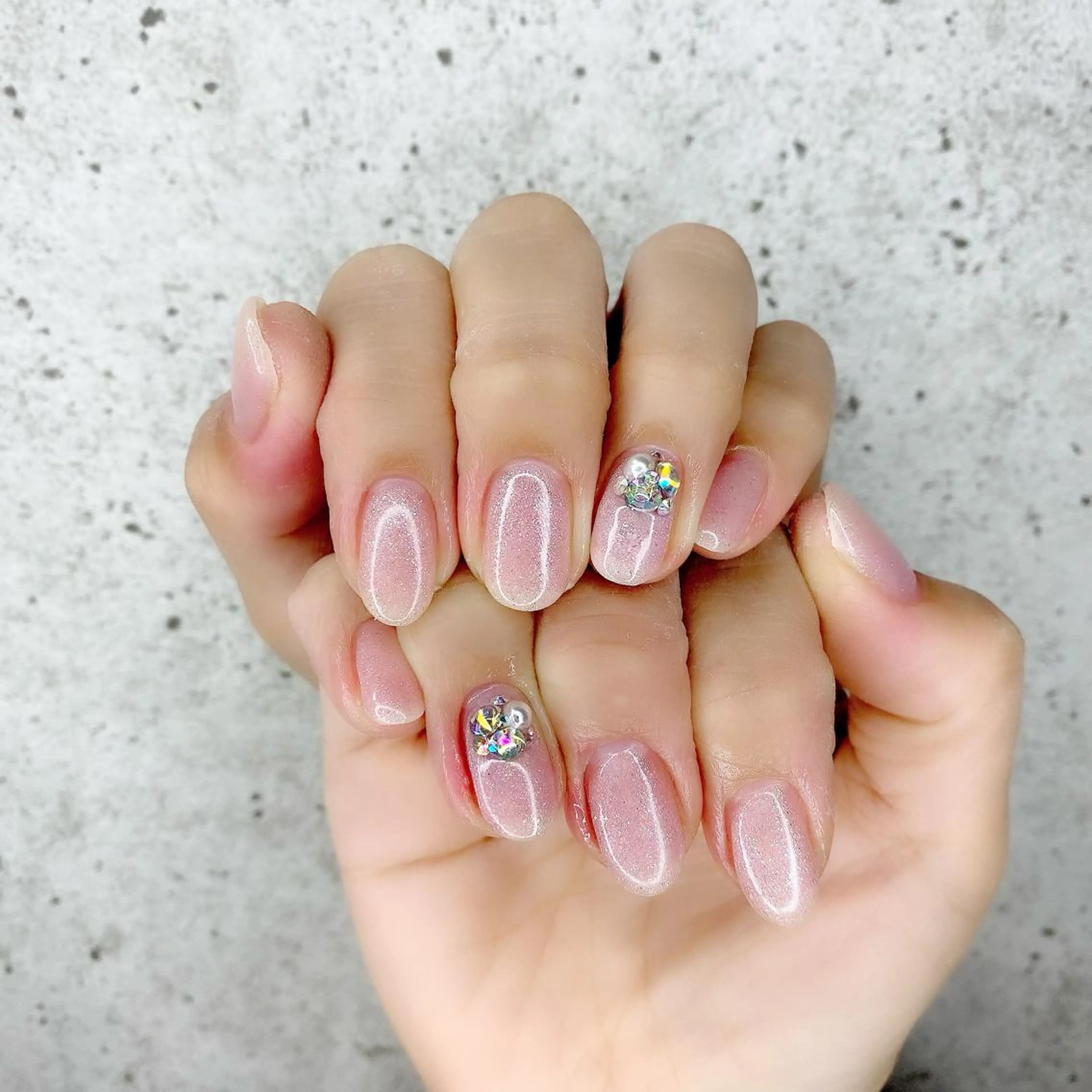 セミロング カラー パーマ ヘアアレンジ メンズ キッズ ネイル マツエク・マツパ アイブロウ パリジェンヌラッシュリフト まつげパーマ ジェルネイル ストーンネイル ハンドネイル Salon Ｋのネイルデザイン