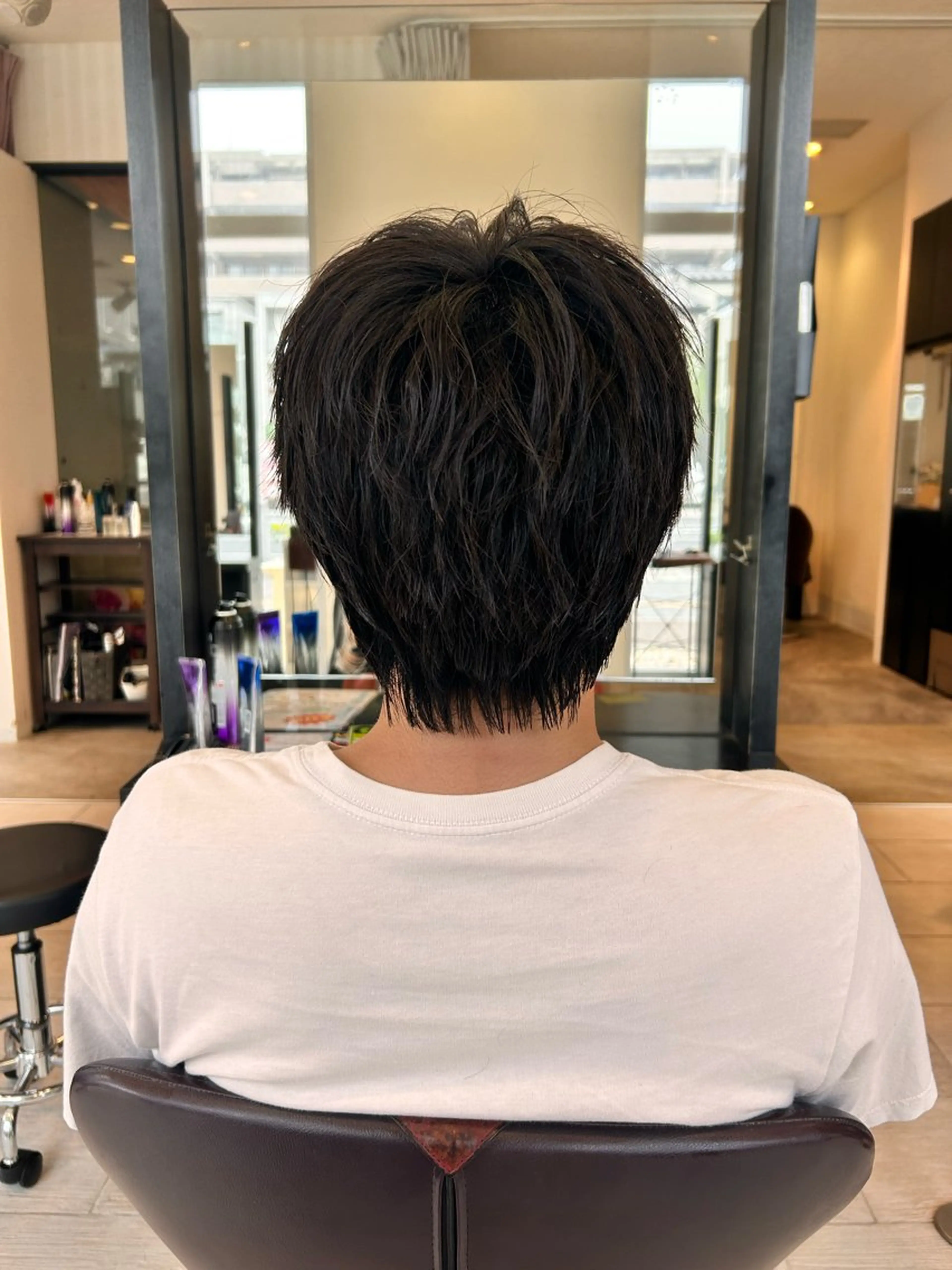 ショート メンズ ヘアセット EARTH大宮宮原店所属・🔥メンズ特化🔥 rikuのヘアスタイル
