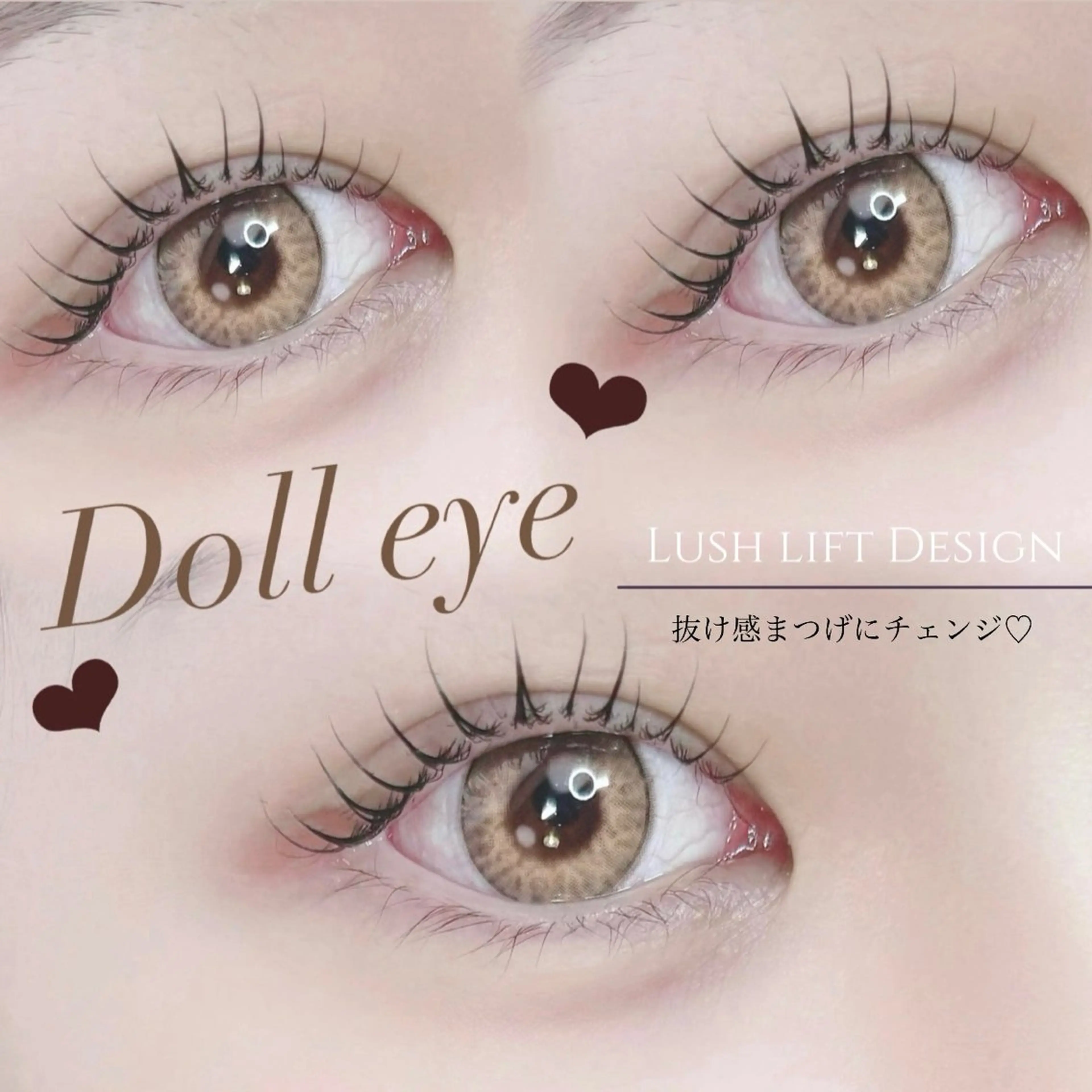 【メーテルロッド👀🎀】韓ドル風ワンホンタレ目まつ毛パーマ♡ケラチン美容液付🕊️の写真