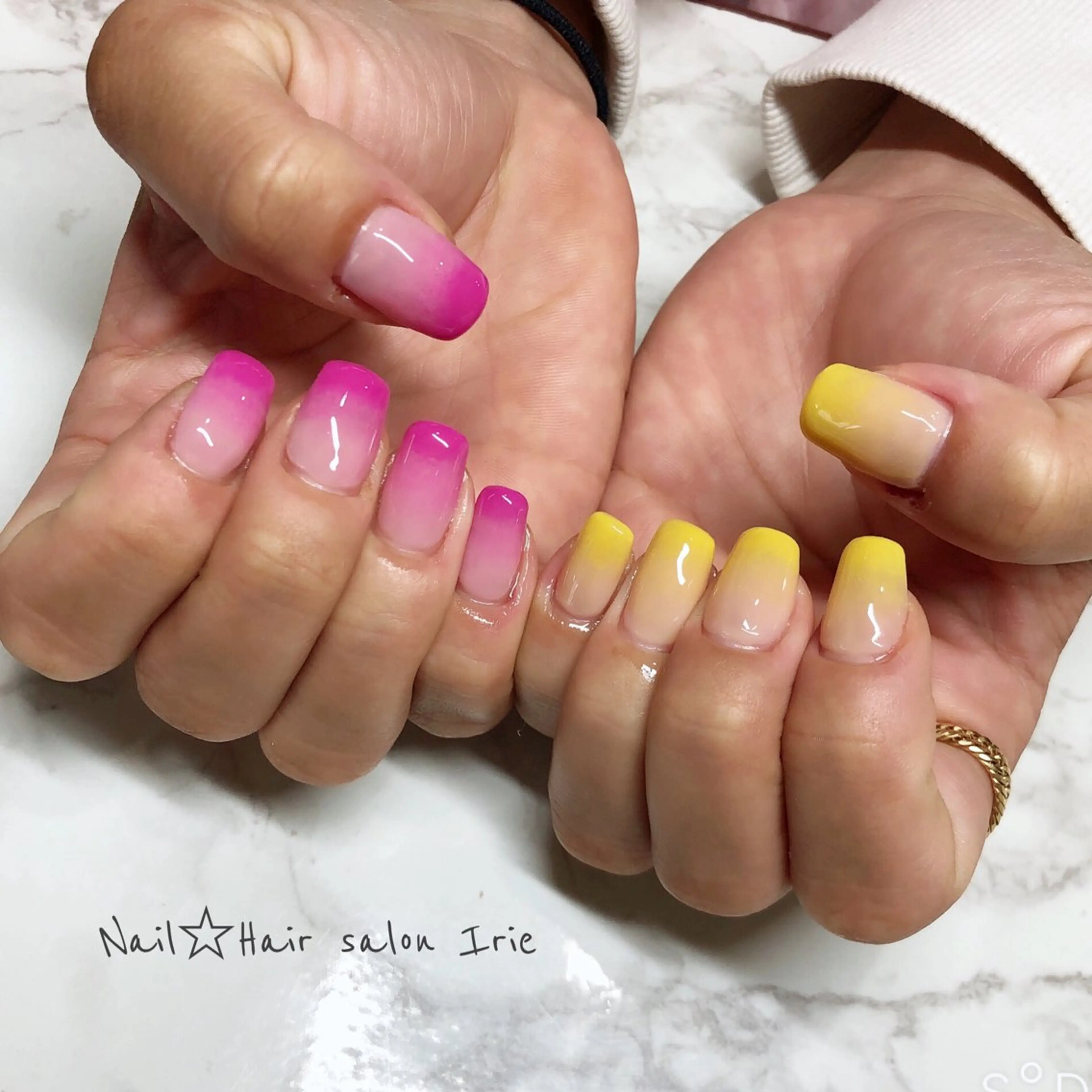 ネイル ハンドネイル Hair salon Irie所属・與儀 知佳のネイルデザイン