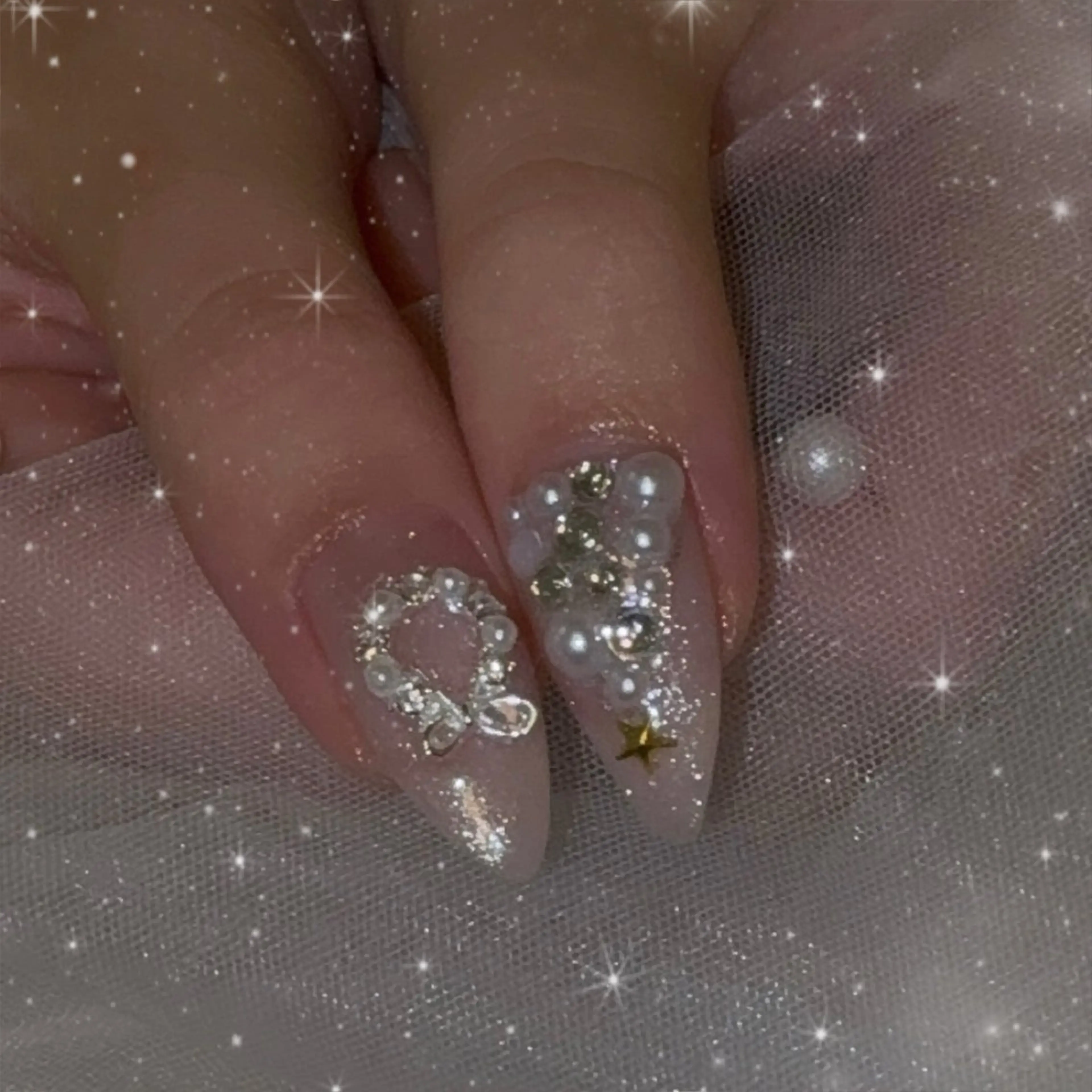 ネイル 冬ネイル クリスマス LUANA所属・LUANA ジュリのネイルデザイン