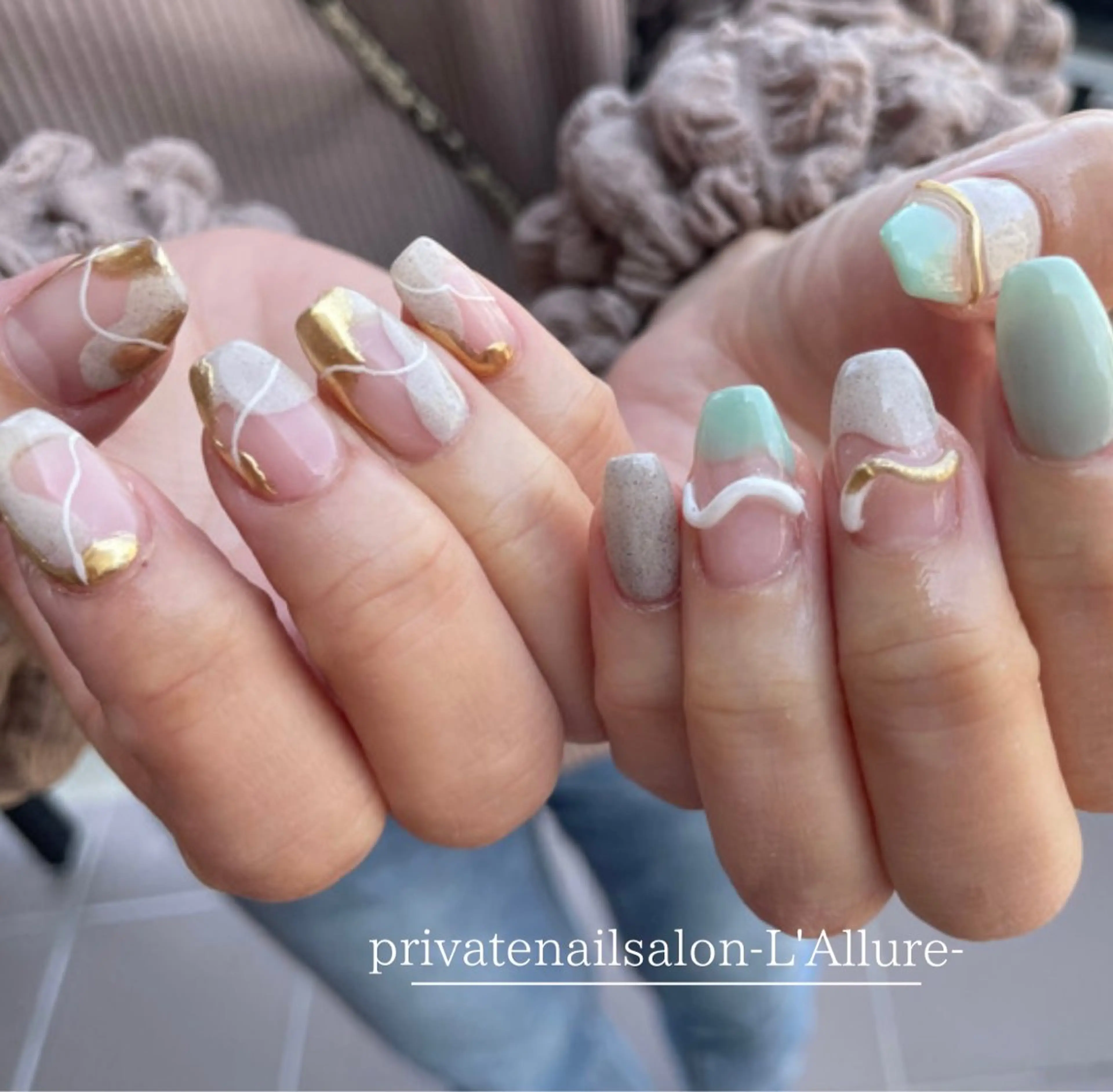 ネイル ハンドネイル nailsalon -L'Allure-のネイルデザイン