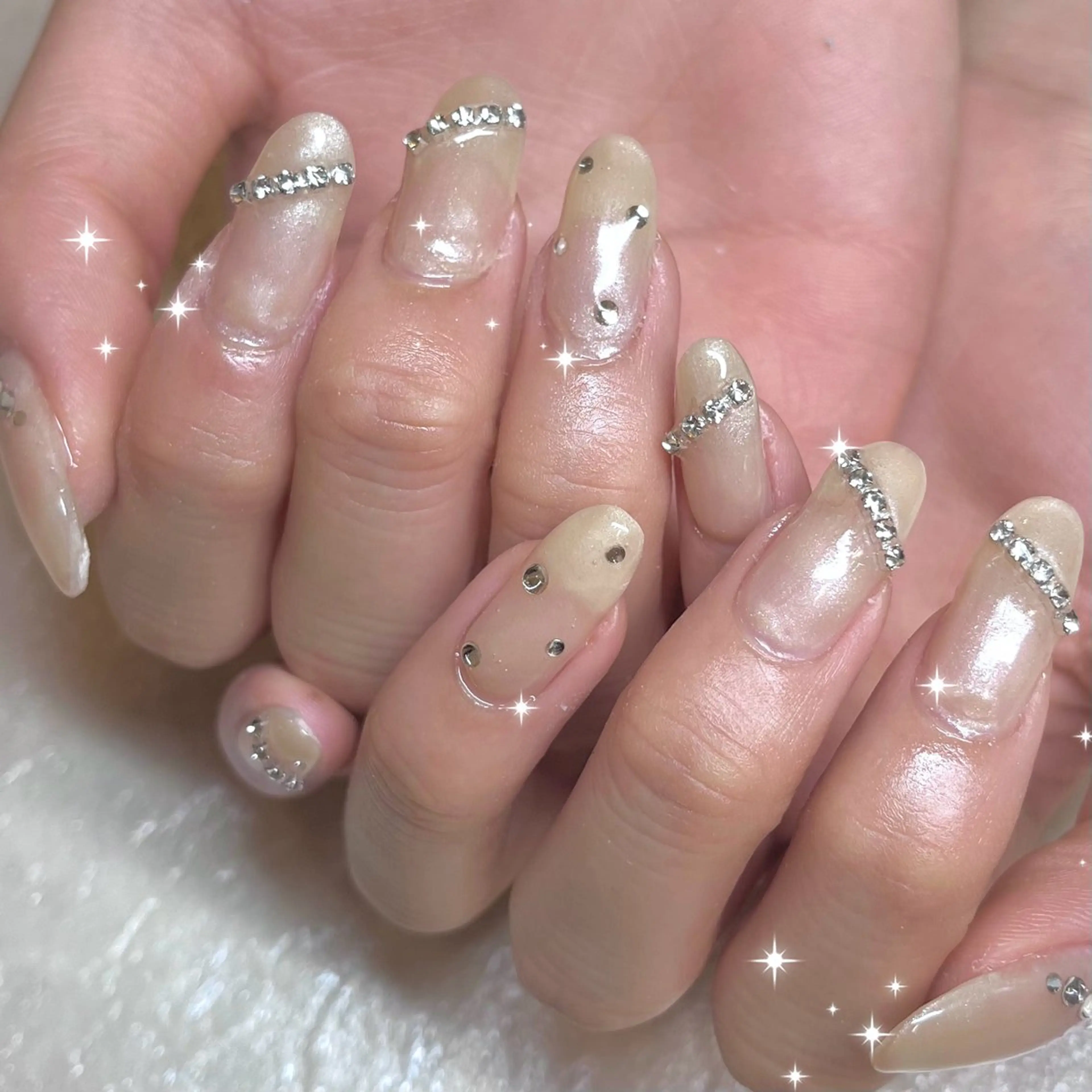 ネイル ハンドネイル mimi 高石桃朱のネイルデザイン