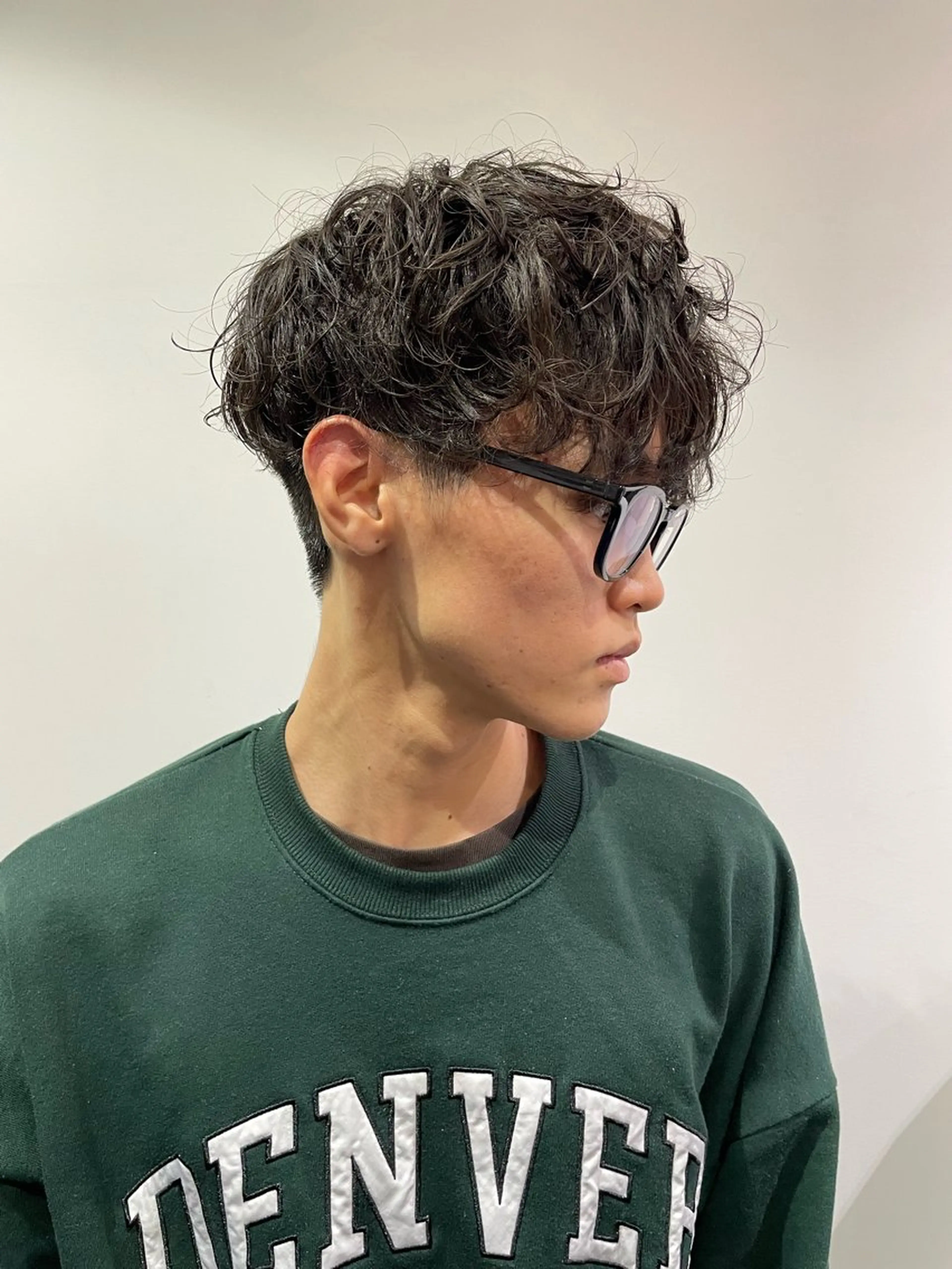 パーマ メンズ メンズパーマ スパイラルパーマ 稲垣 熙のヘアスタイル