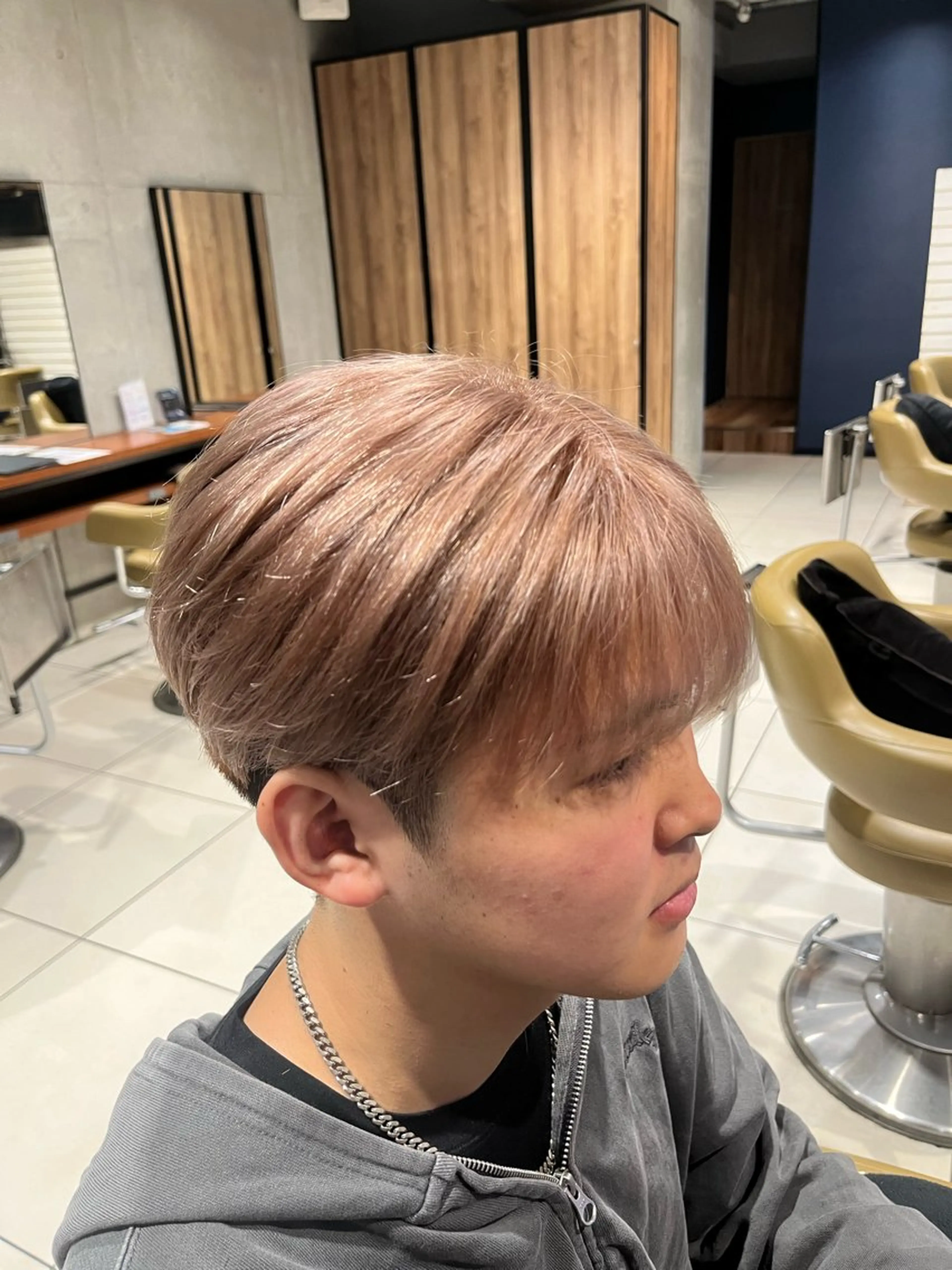 ショート カラー メンズ ヘアカラー メンズ特化美容師 /齋藤翼のヘアスタイル