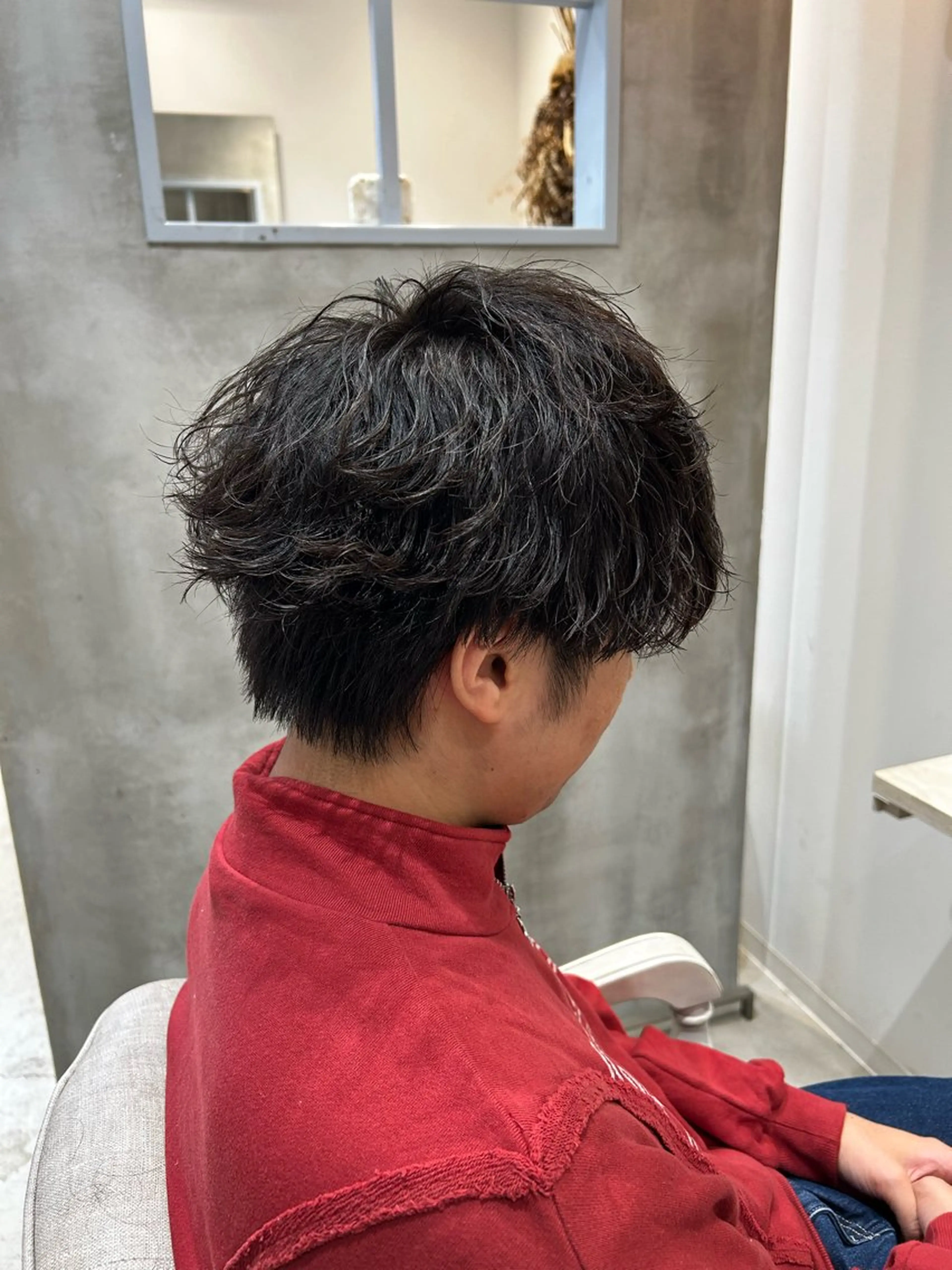 パーマ カット miu🌝 ハイライト/一宮のヘアスタイル