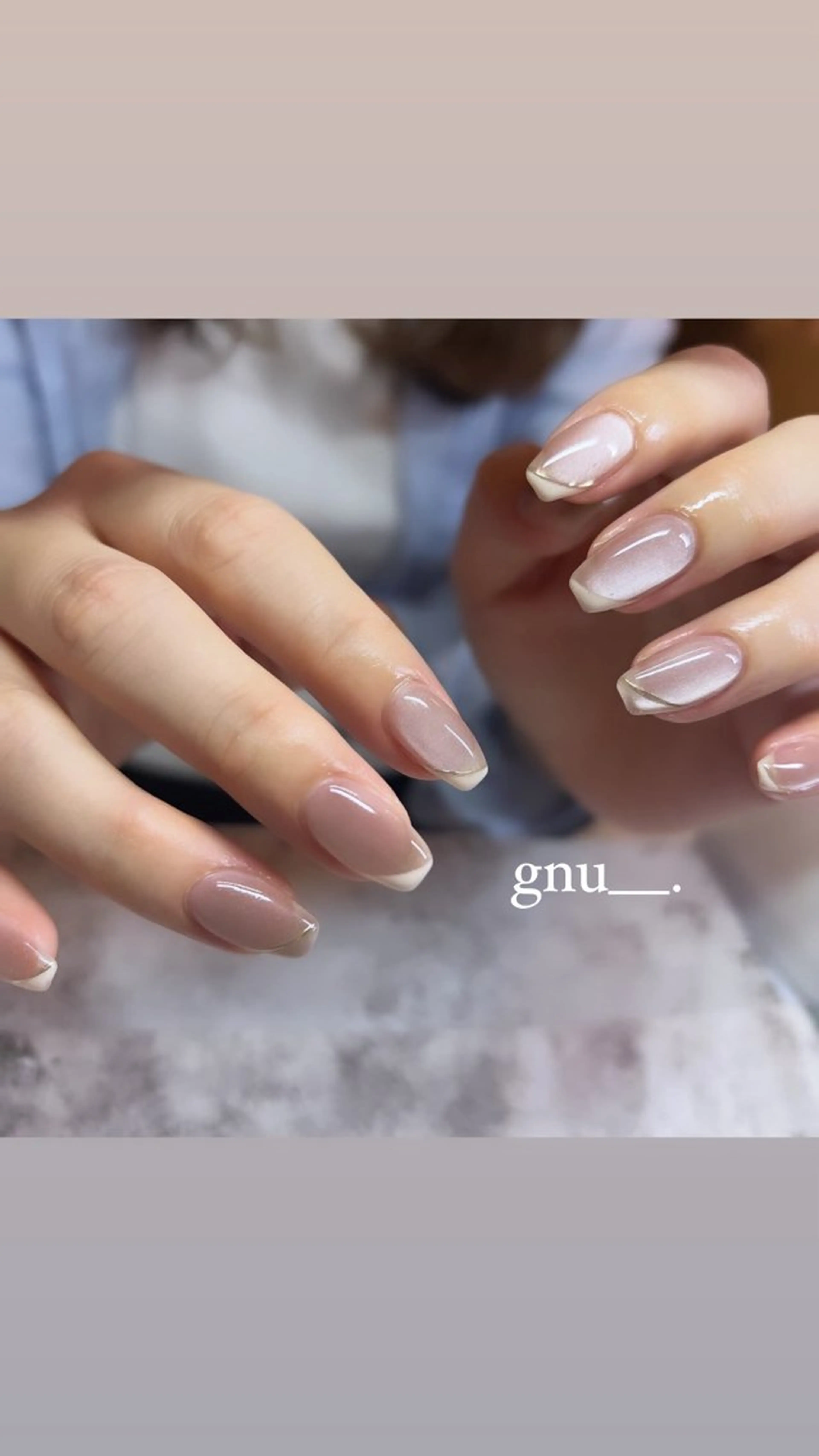 ネイル マグネットネイル オフィスネイル 春ネイル ハンドネイル gnu__. nailのネイルデザイン