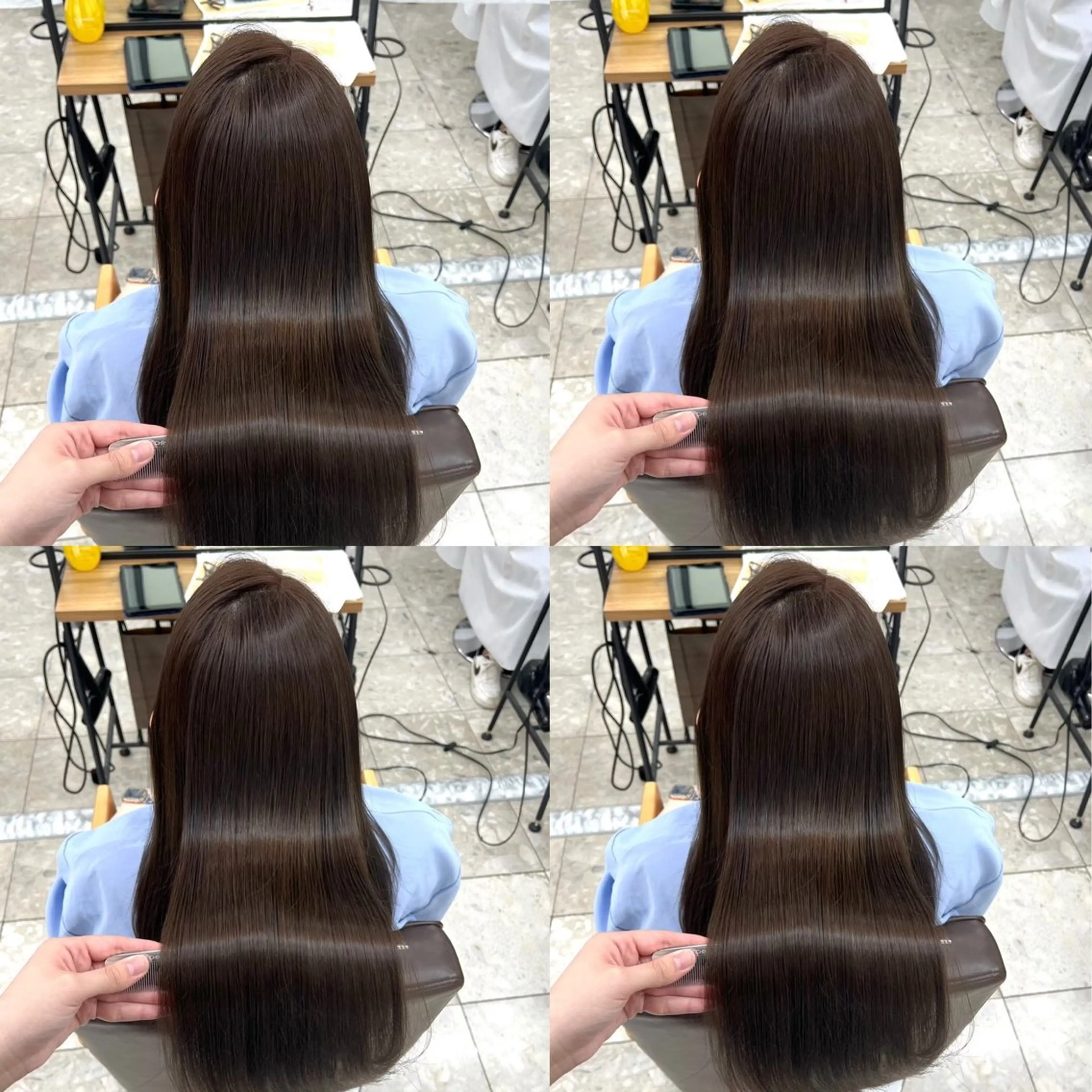 ミディアム 髪質改善 縮毛矯正 💍艶髪の神様💍 ウチマダイのヘアスタイル