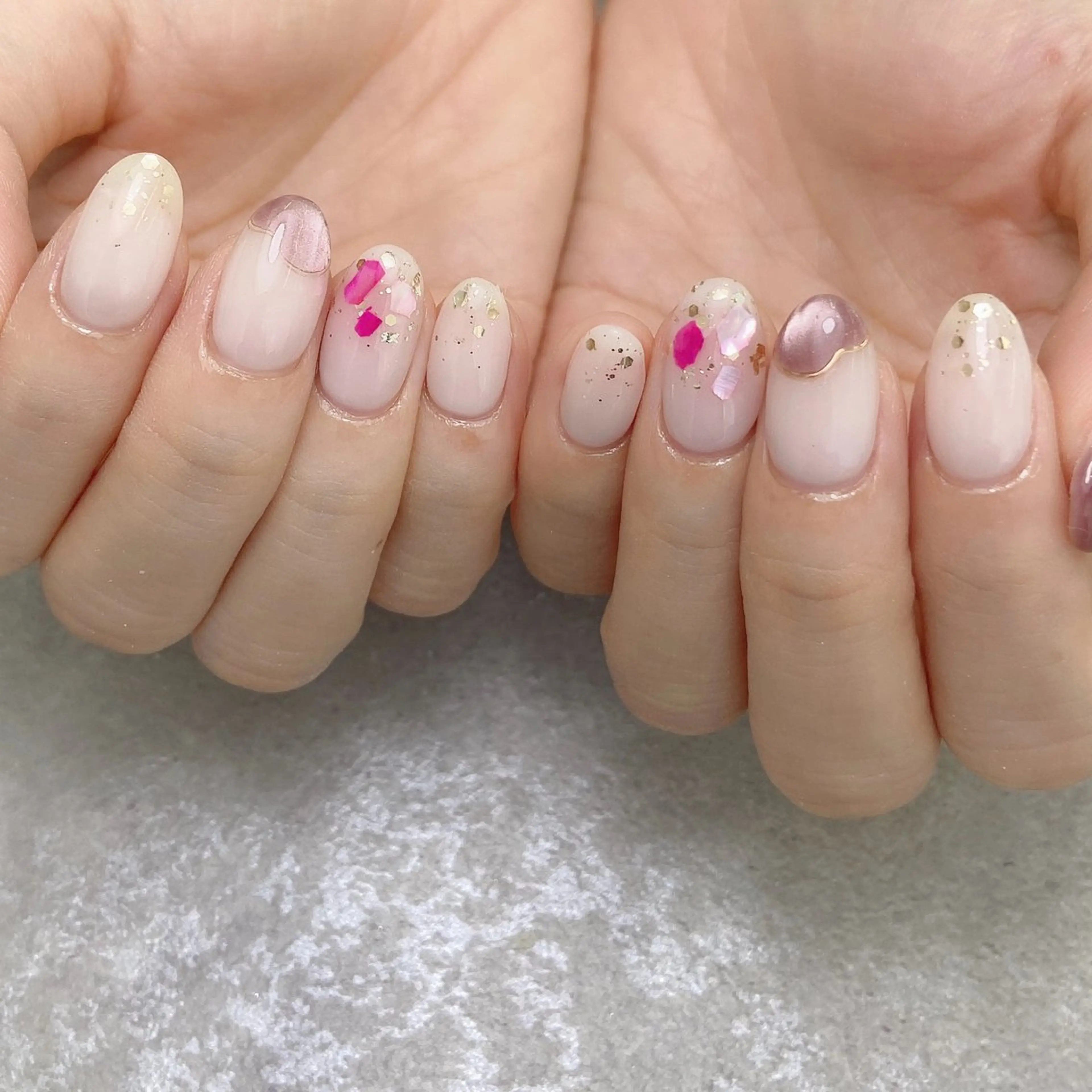 ネイル ハンドネイル Ayane 🫧のネイルデザイン