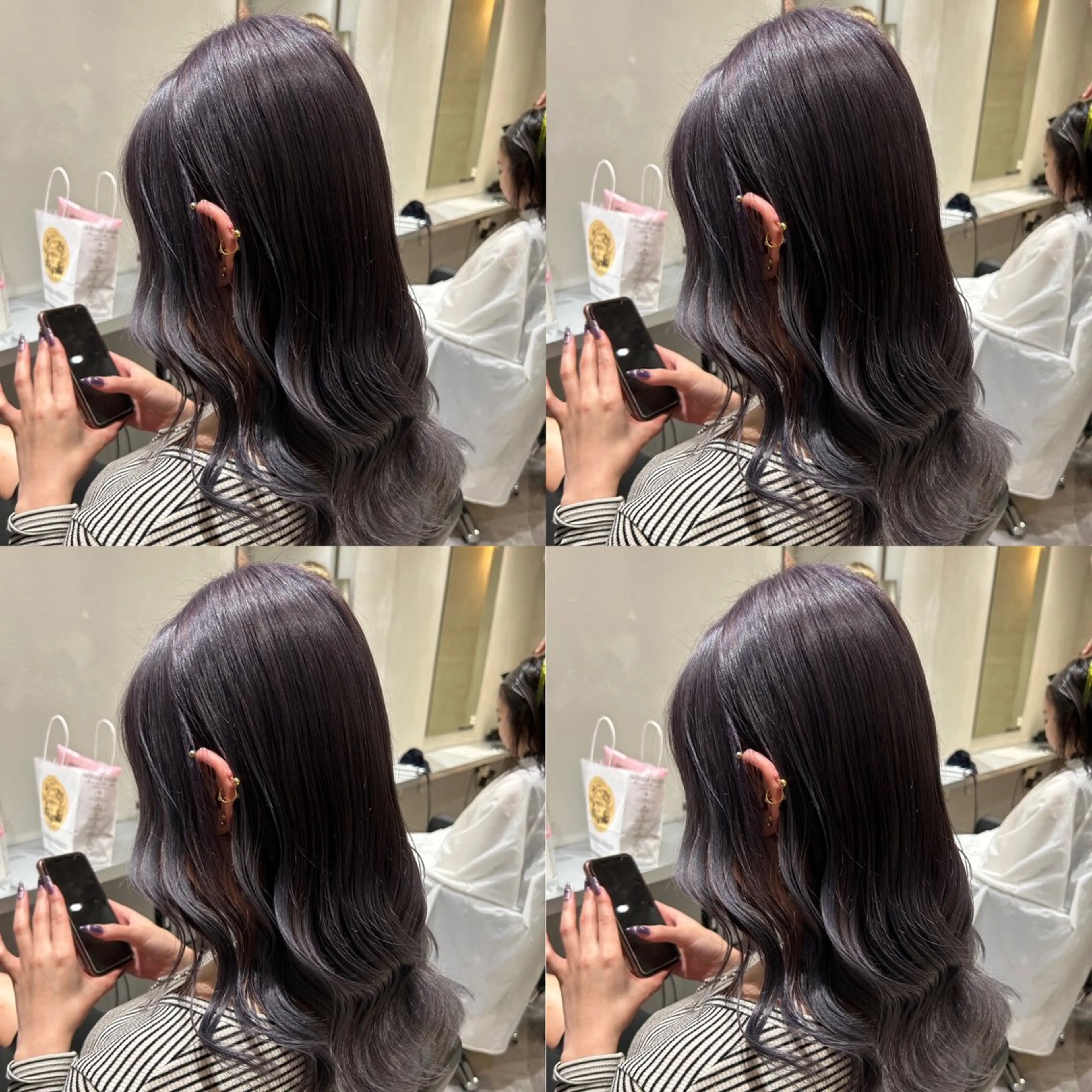 ロング カラー カット ヘアカラー トリートメント 半個室/縮毛矯正 髪質改善🇰🇷早坂のヘアスタイル