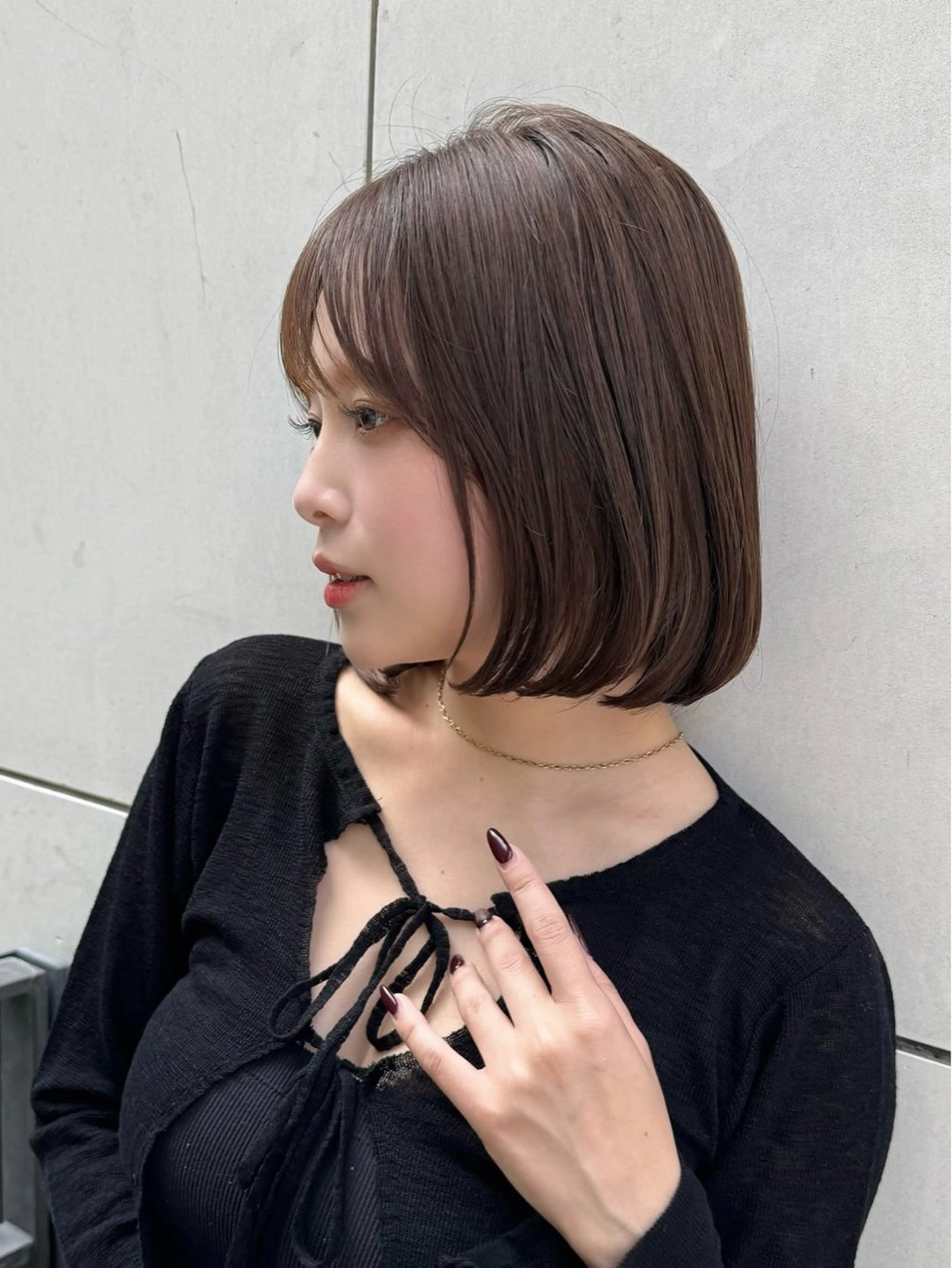 ショート rioカット縮毛 矯正♡韓国レイヤーのヘアスタイル