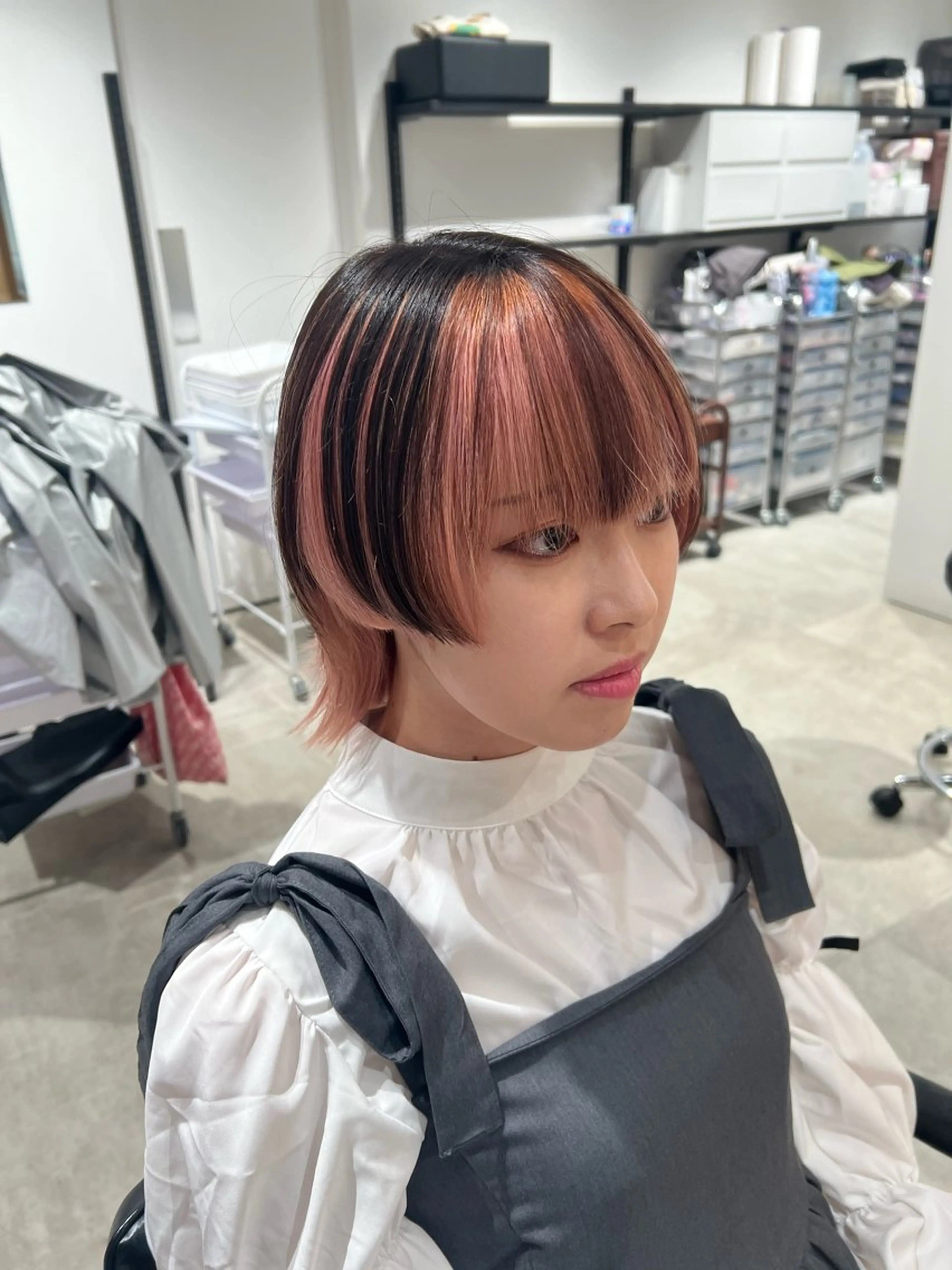 セミロング GO TO DAY 渋谷モディ店所属・艶髪 mayuka💖のヘアスタイル