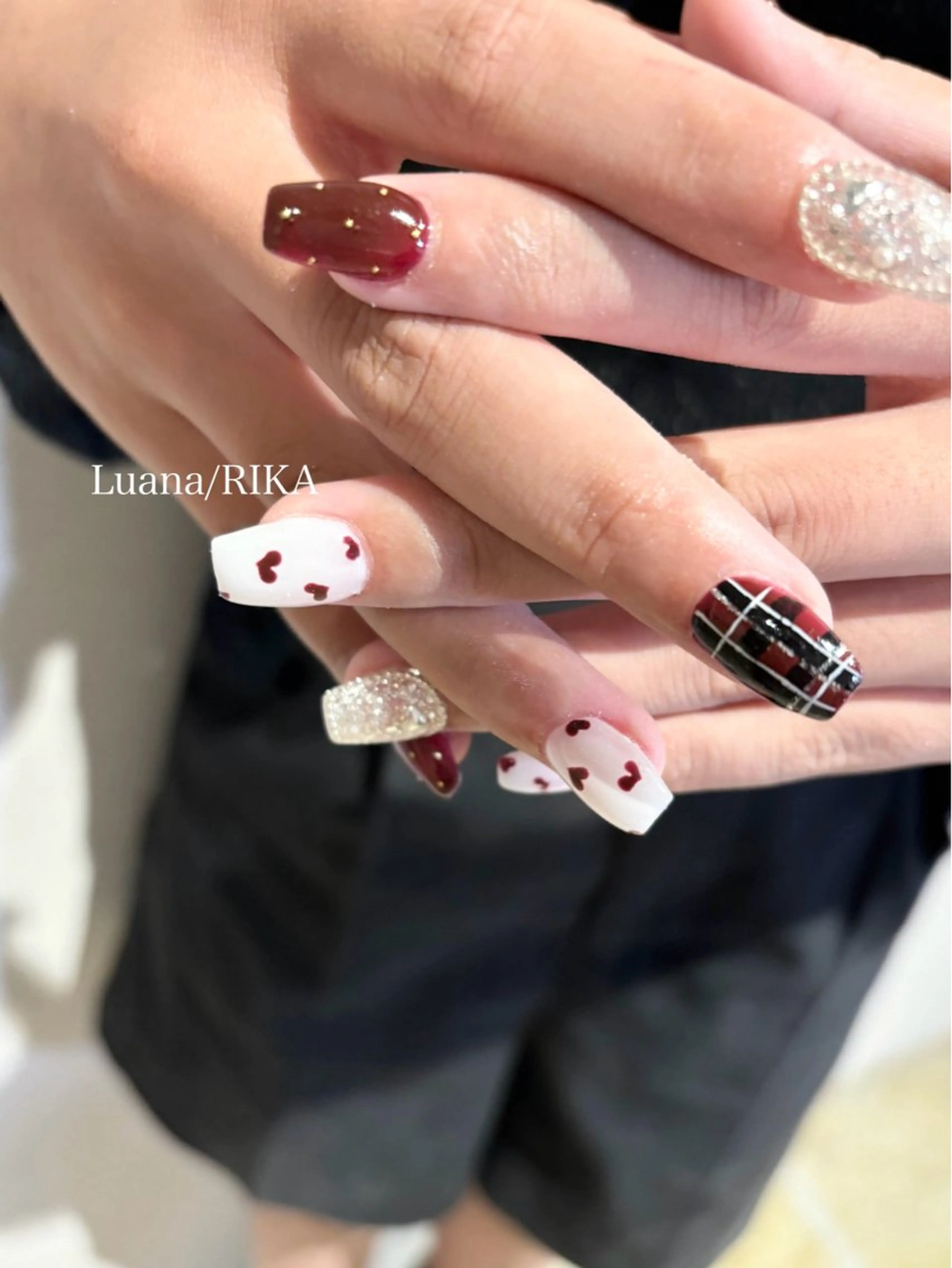 ネイル ハンドネイル Nail Salon Luana Rikaのネイルデザイン