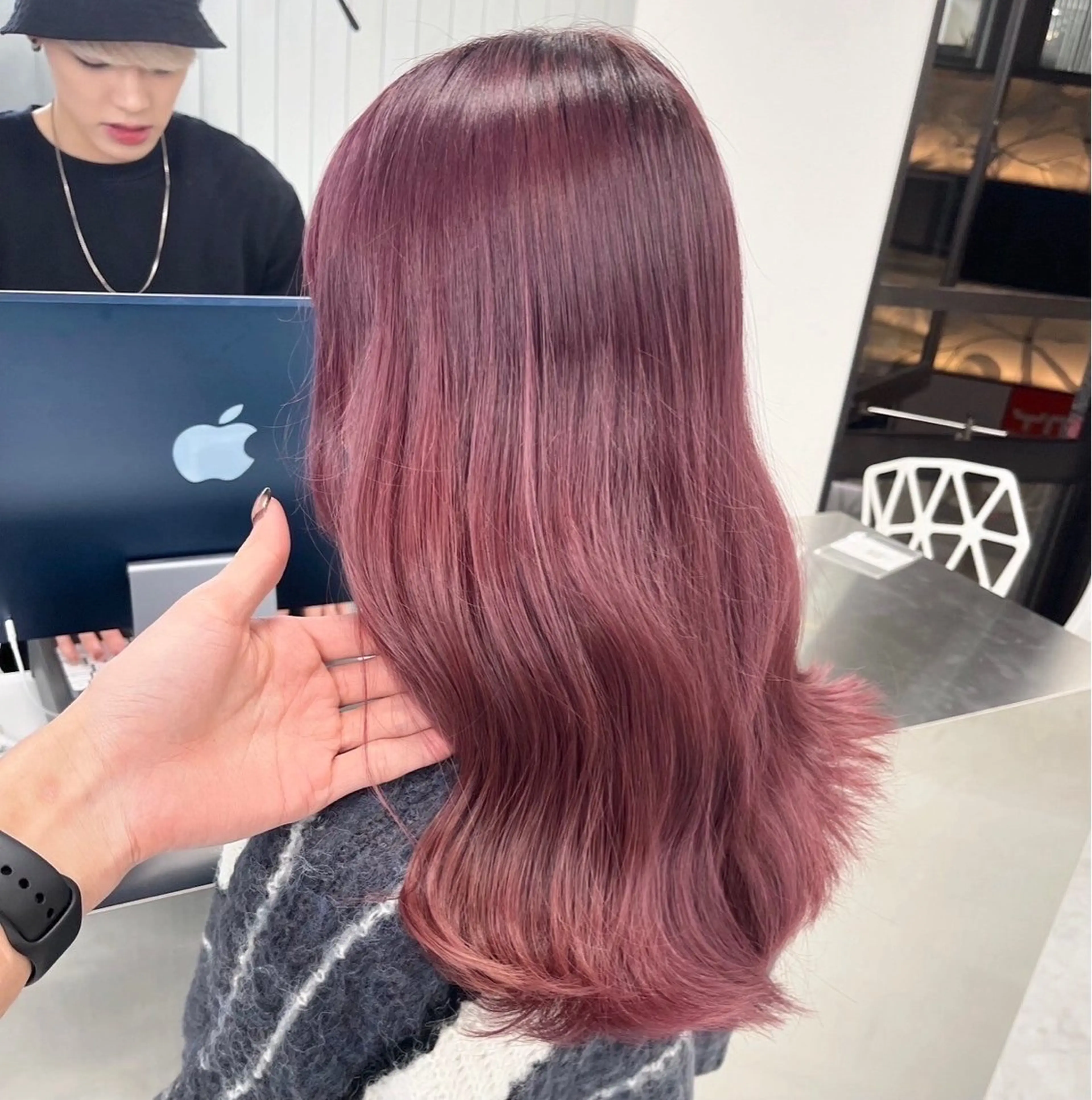 カラー 上品モテヘア🩶 karen🩶のヘアスタイル