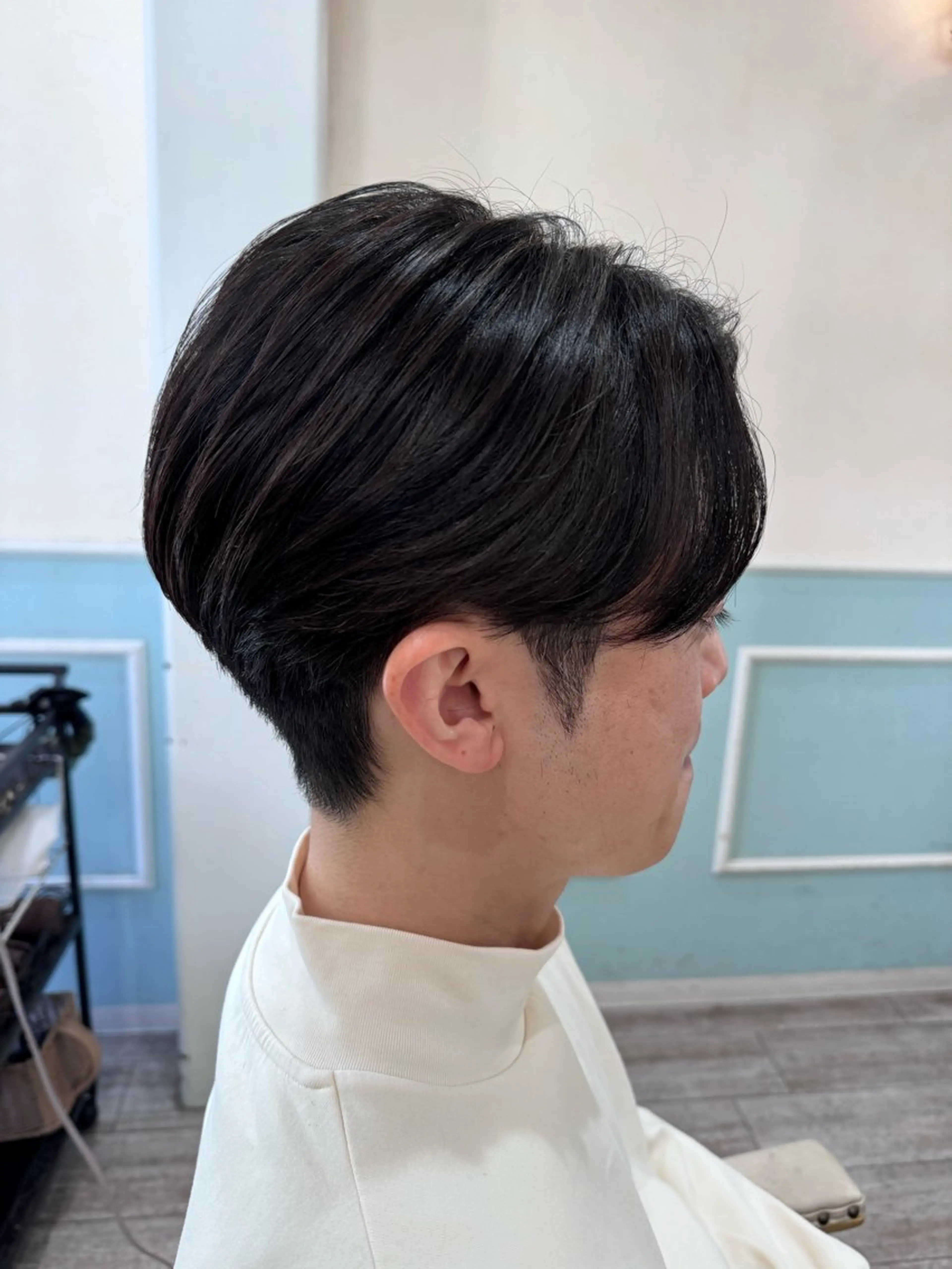 ショート カラー メンズ 刈り上げ ハンサムショート 髪質改善 ショートヘア カット ヘアカラー トリートメント noble店長 松本　拓也▶◀*.のヘアスタイル
