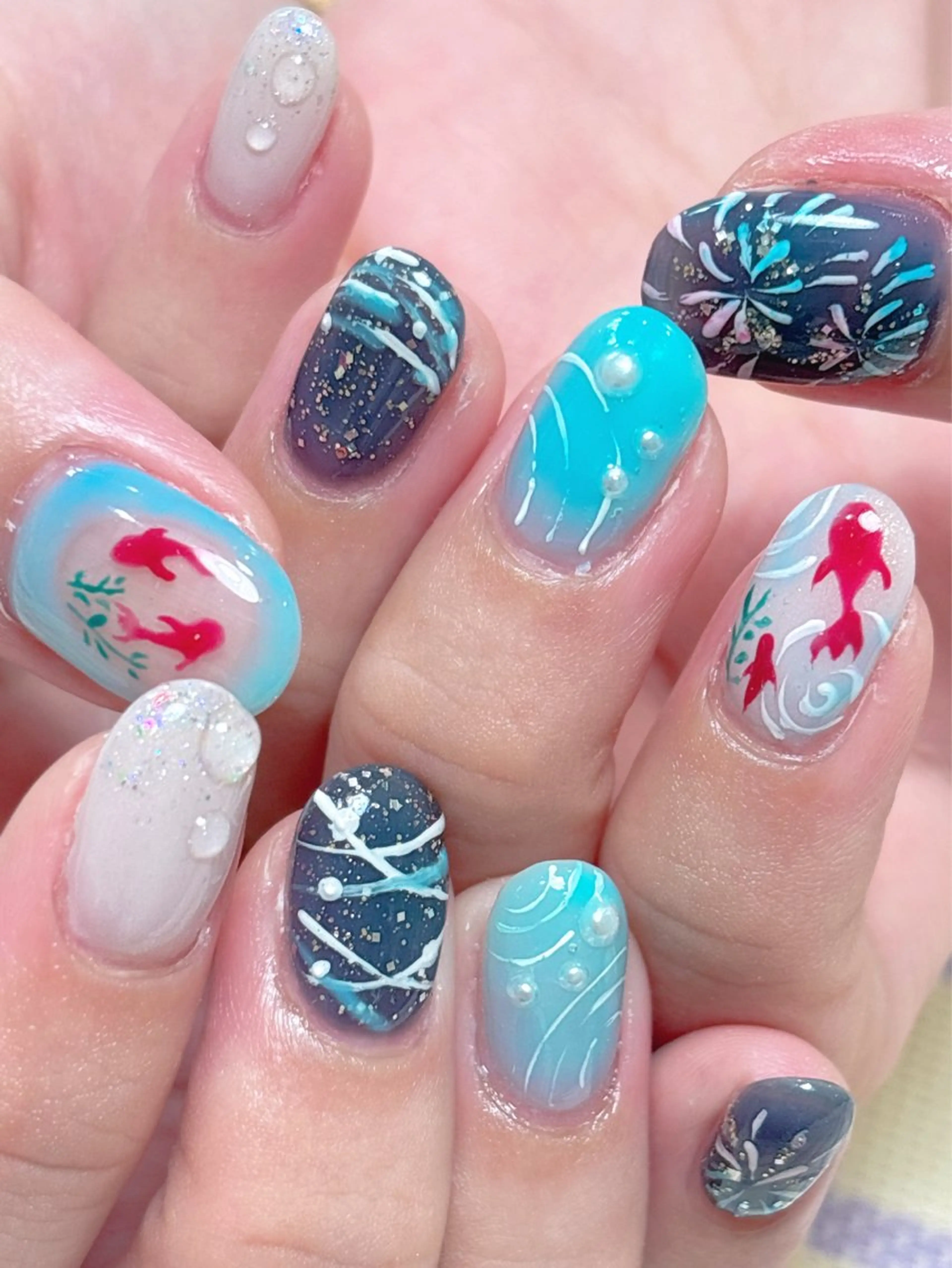 ネイル POPPY nail & eyelash【ポピーネイルアンドアイラッシュ】所属・POPPY nail Yumiのネイルデザイン