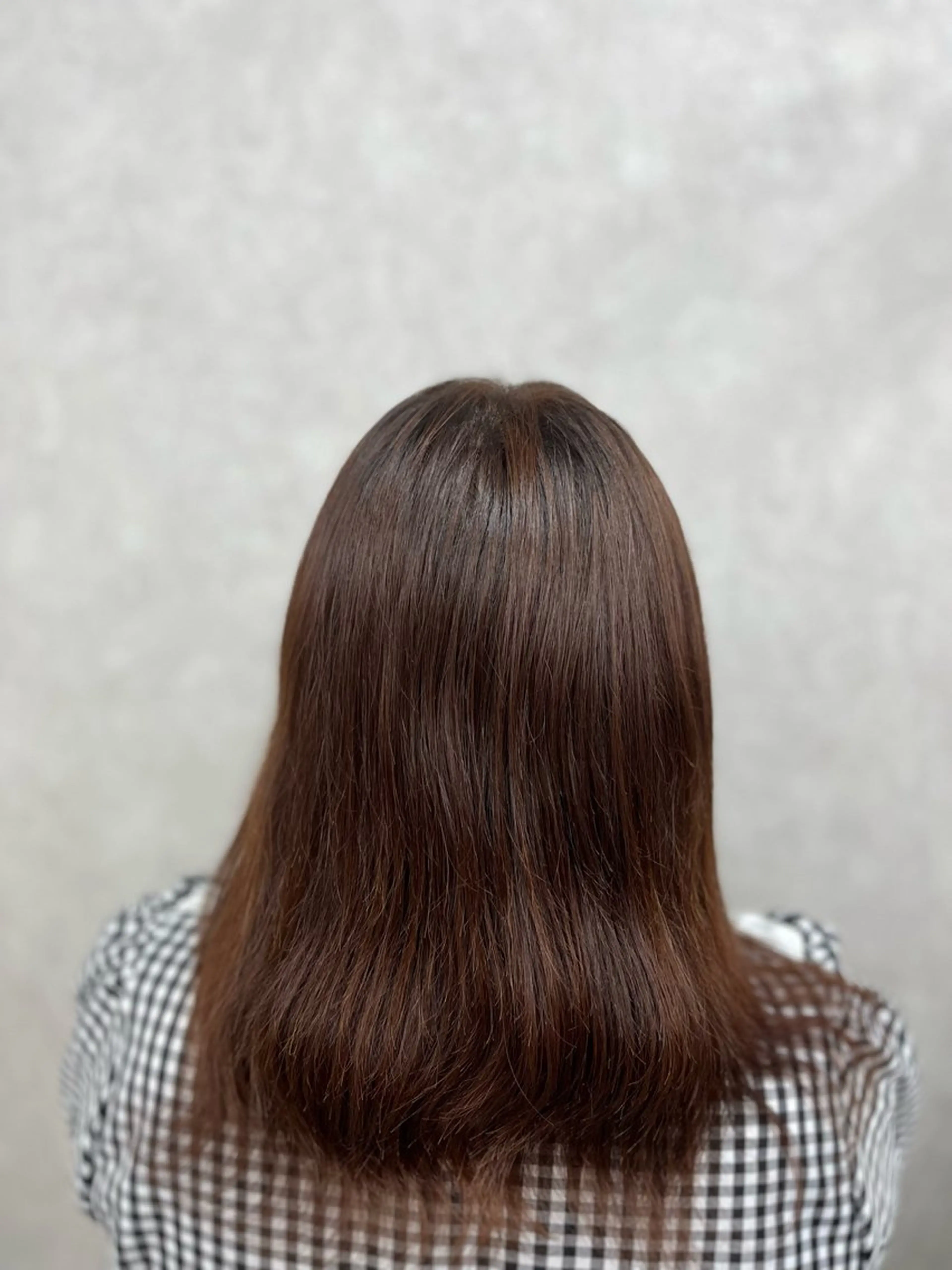 ミディアム カラー ヘアカラー トリートメント ヘッドスパ 💖 ぴんくぼぶの人 💖西田ゆうなのヘアスタイル