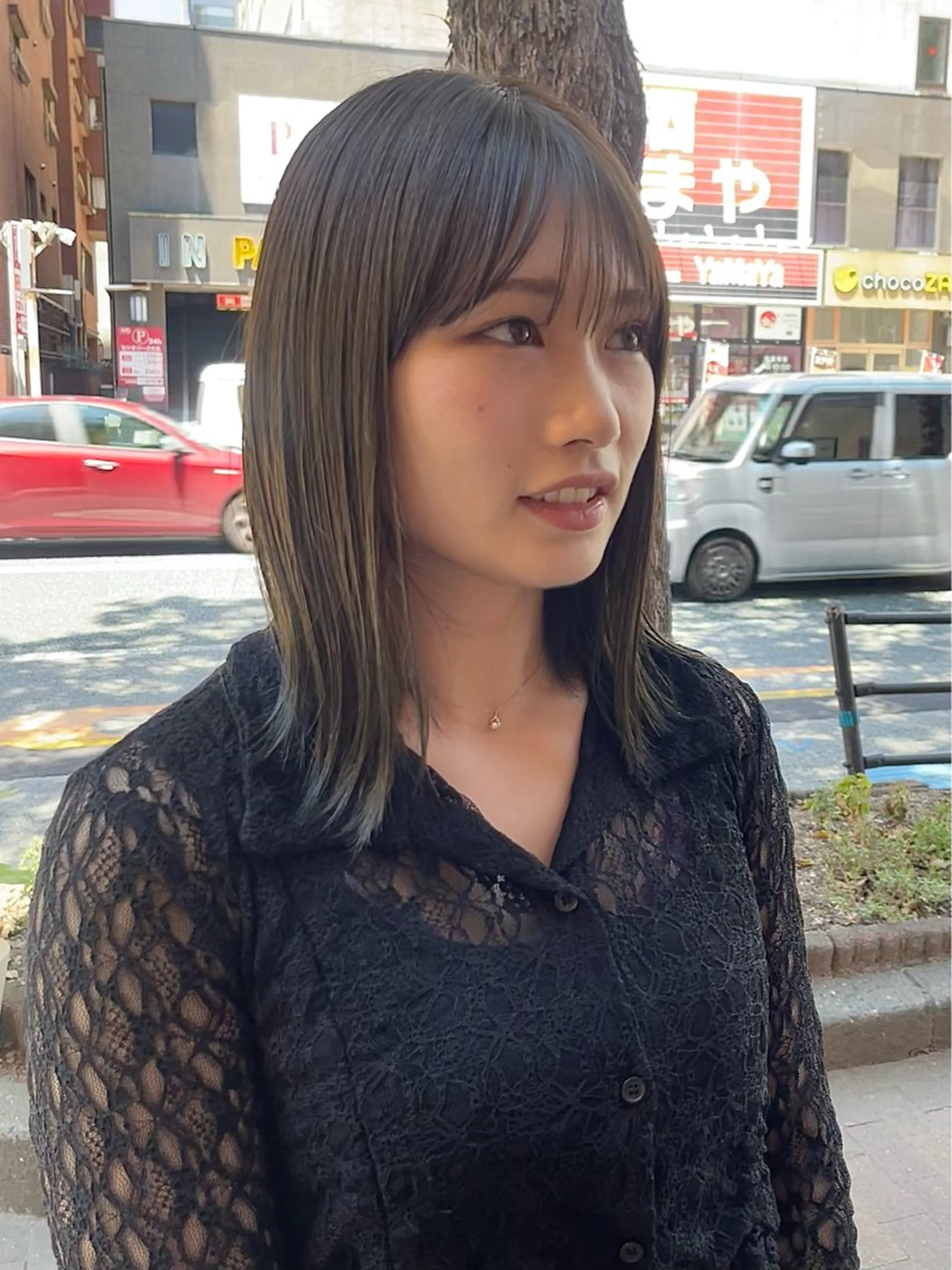 ミディアム ヘアカラー トリートメント 園田 渉 ◤SHIKIO◢のヘアスタイル