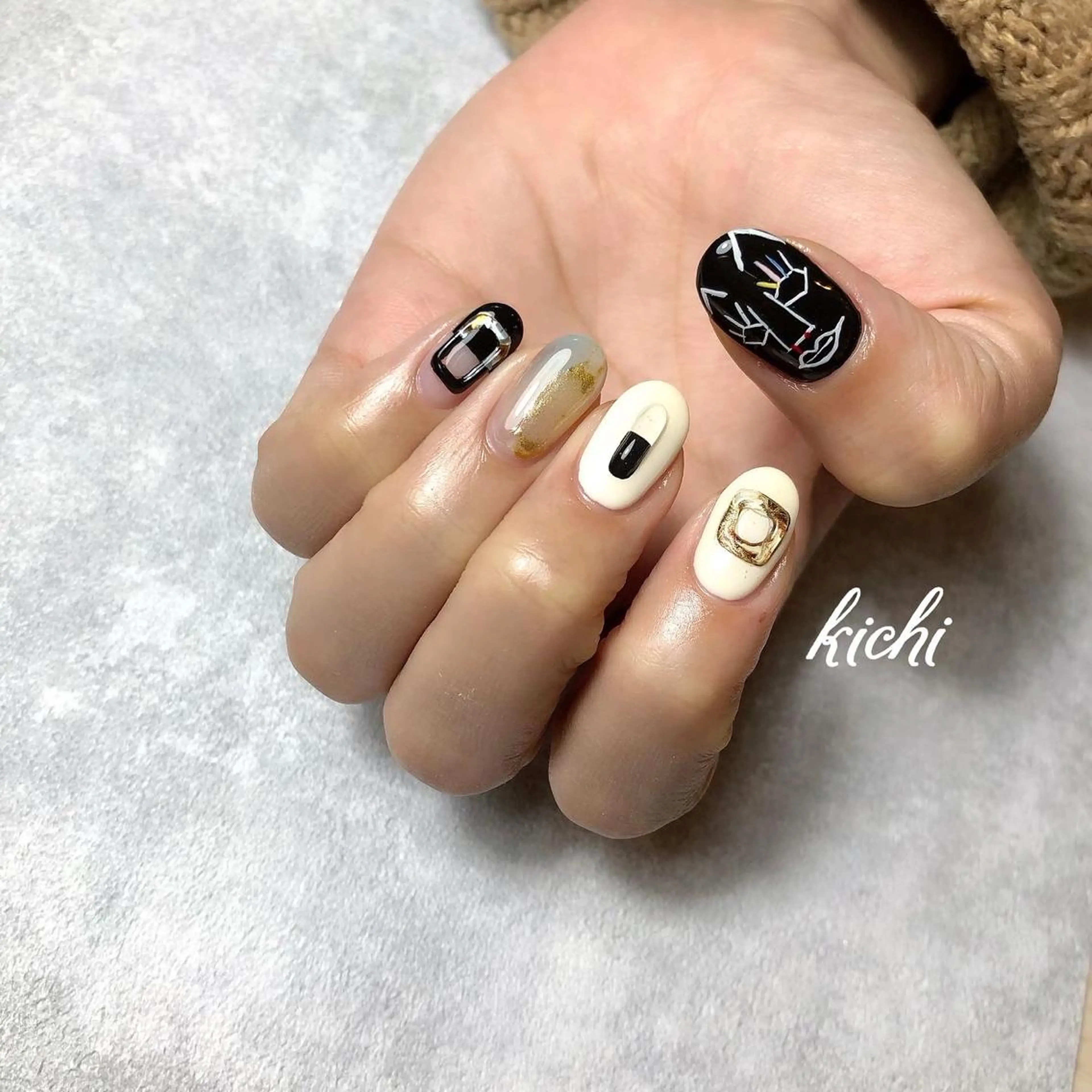 ネイル kichi・:* みじゅのネイルデザイン