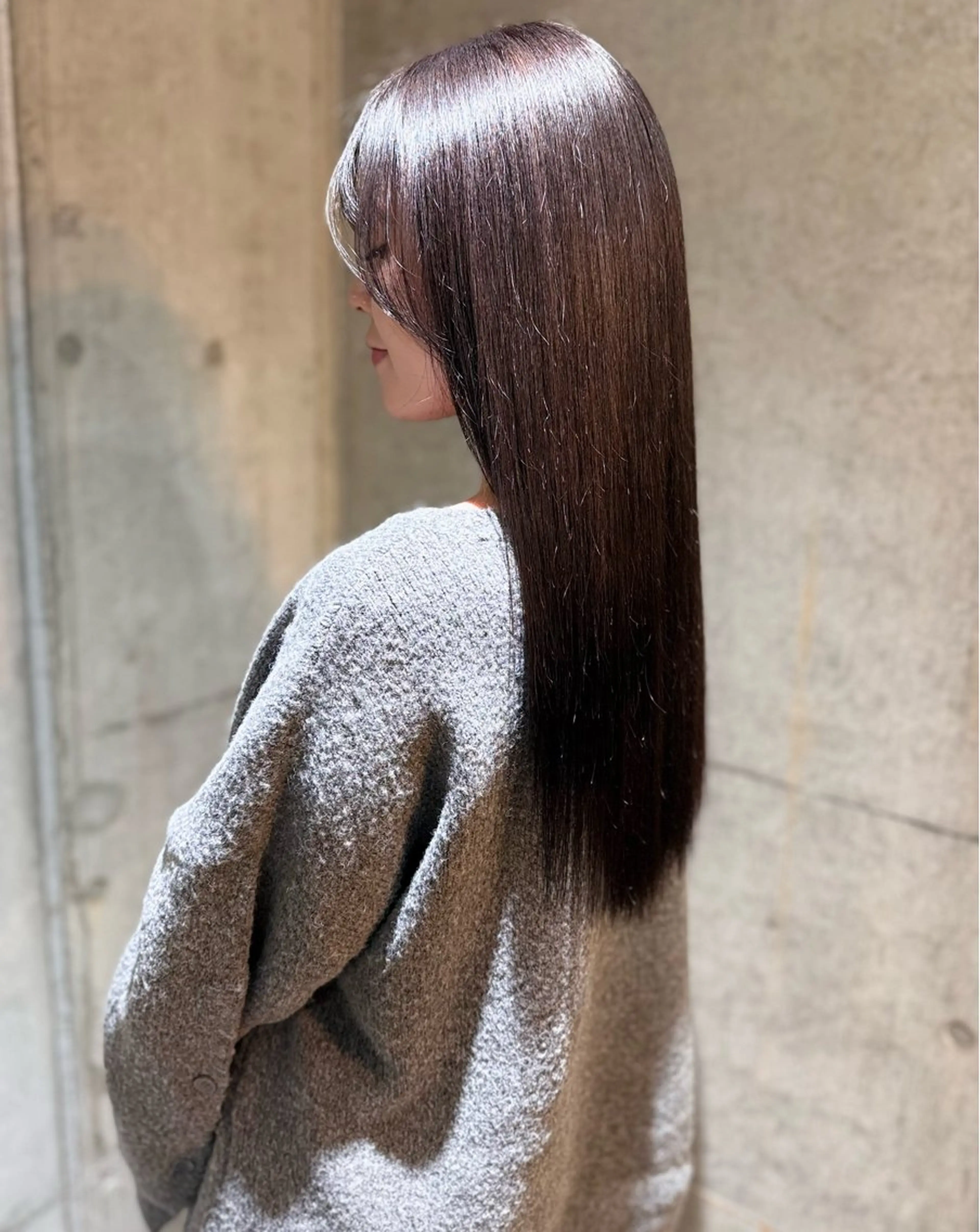 ロング カラー キッズ ヘアカラー トリートメント 南堀江/艶髪カラー /masami🩵のヘアスタイル