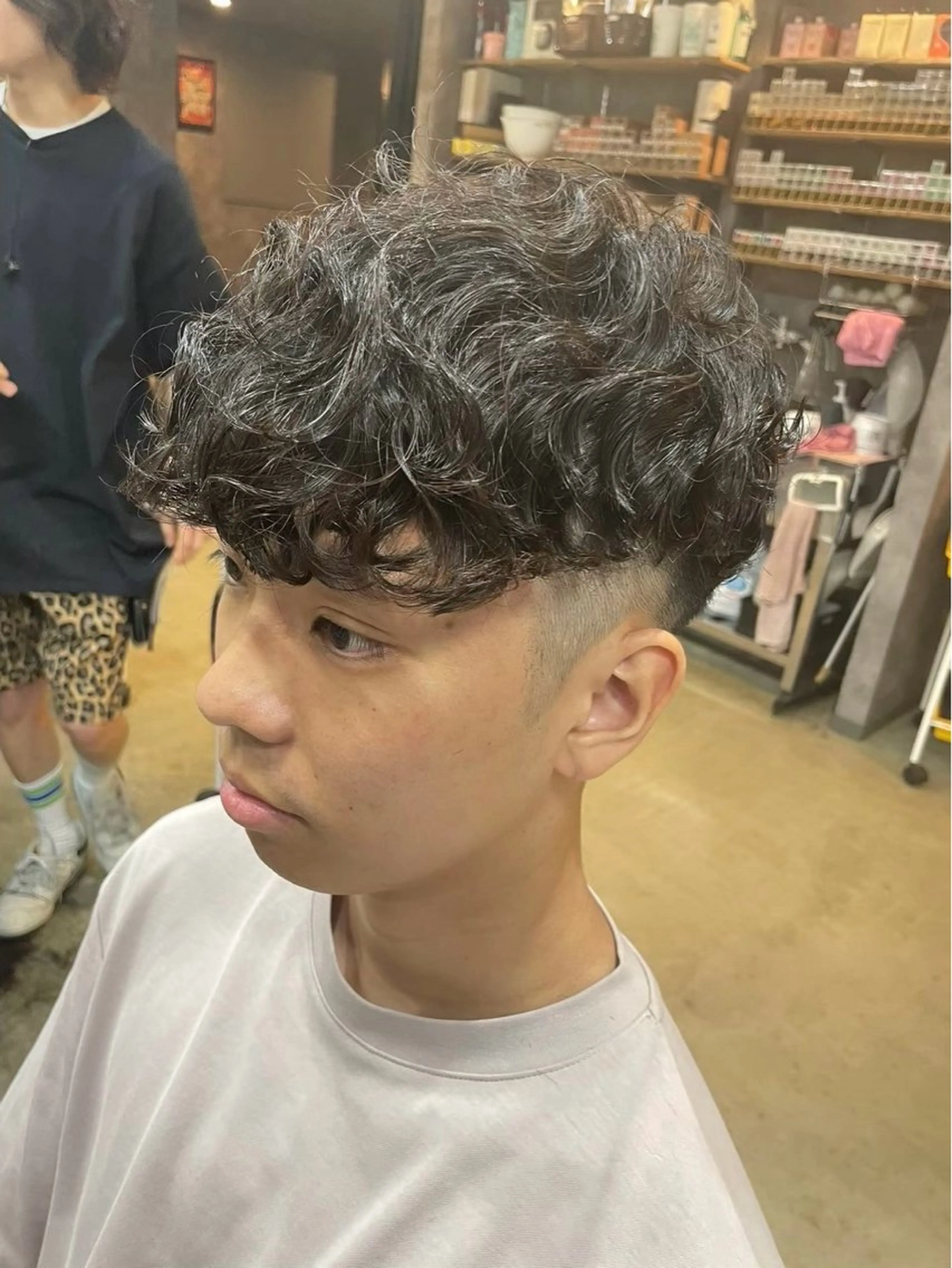 パーマ メンズ メンズ特化💎 韓国風💎クニミツのヘアスタイル
