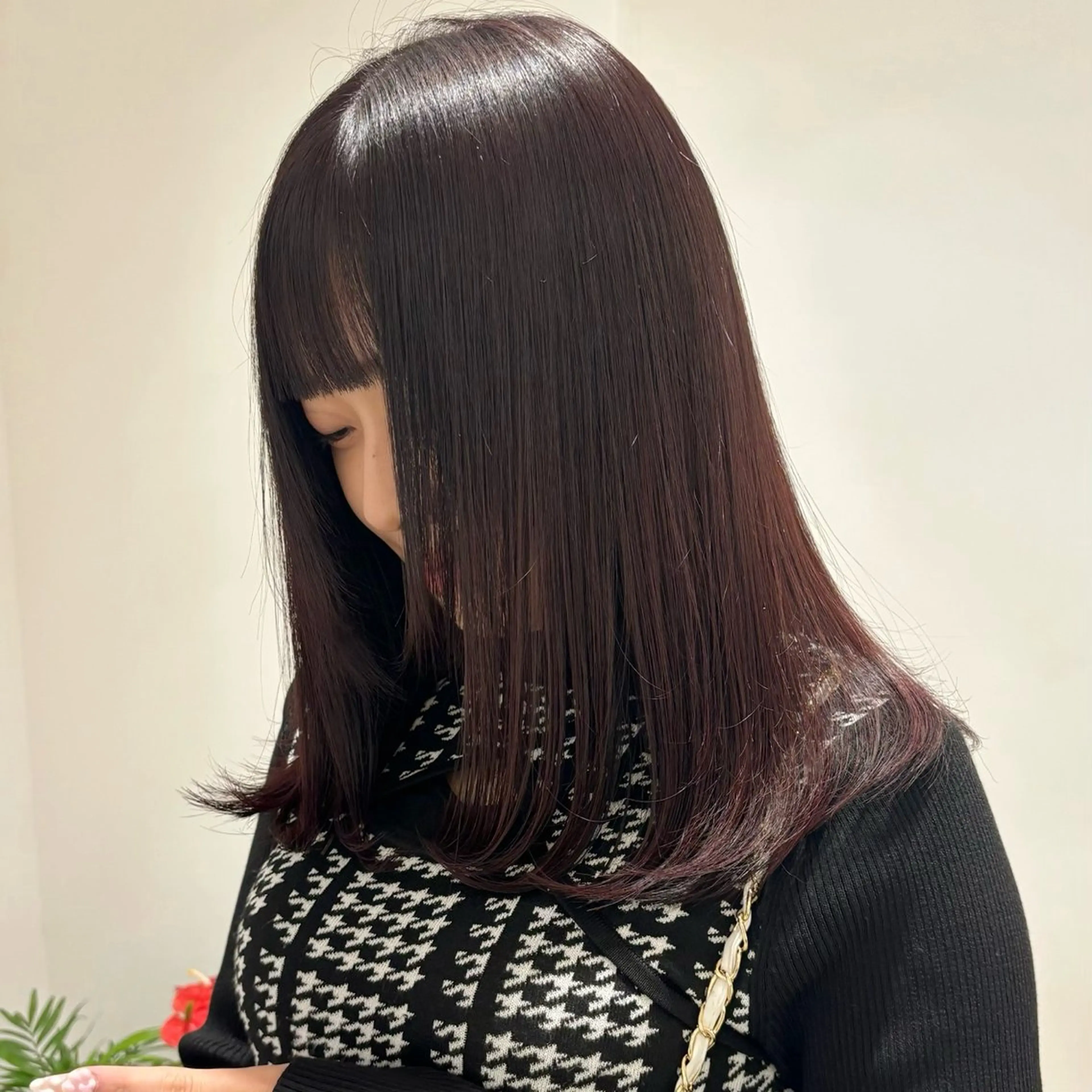 セミロング カラー アヤカ foto 武蔵小杉のヘアスタイル