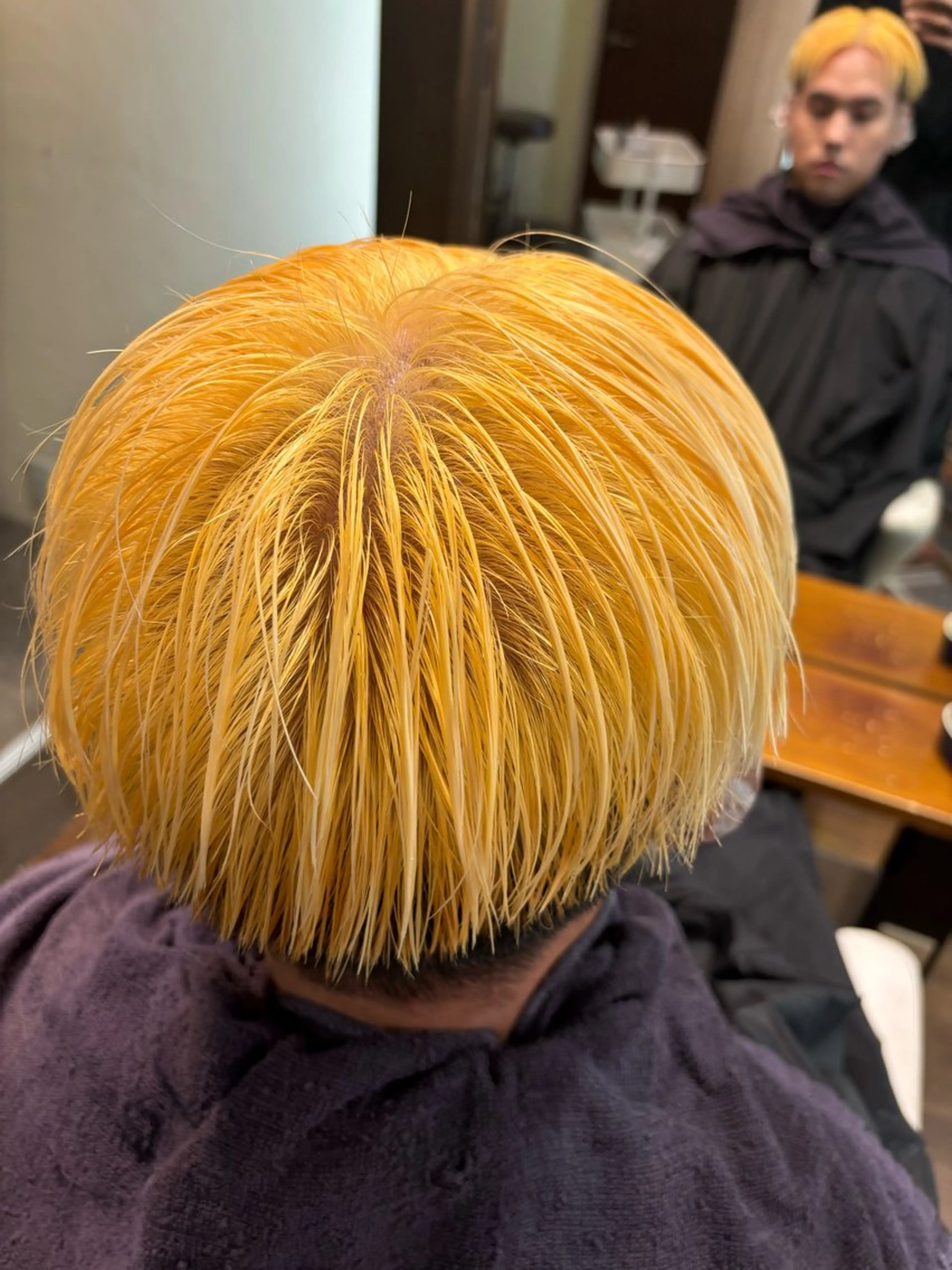 ロング ブリーチ予約率90% 以上✨森山陽向のヘアスタイル