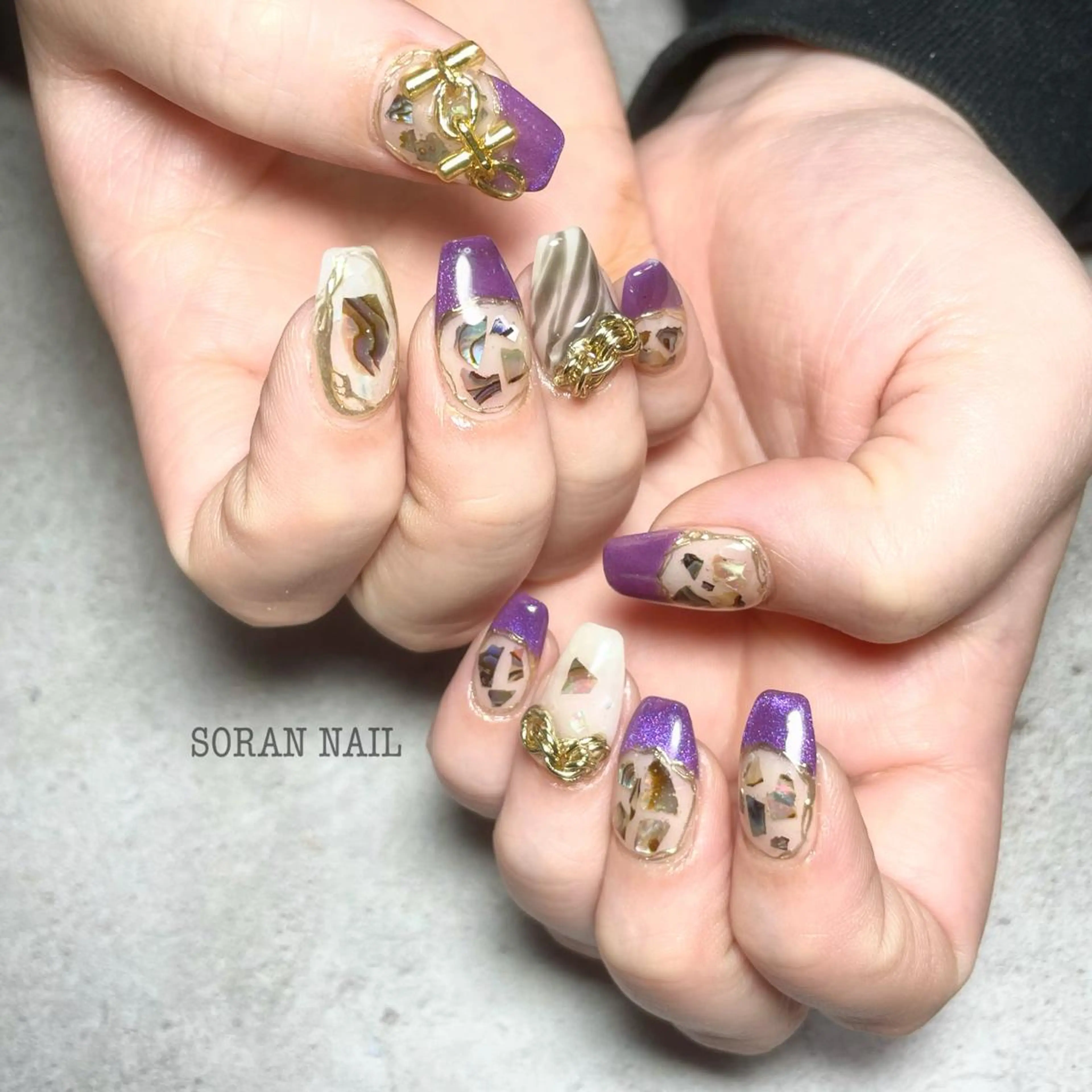 ネイル ハンドネイル soran nailのネイルデザイン