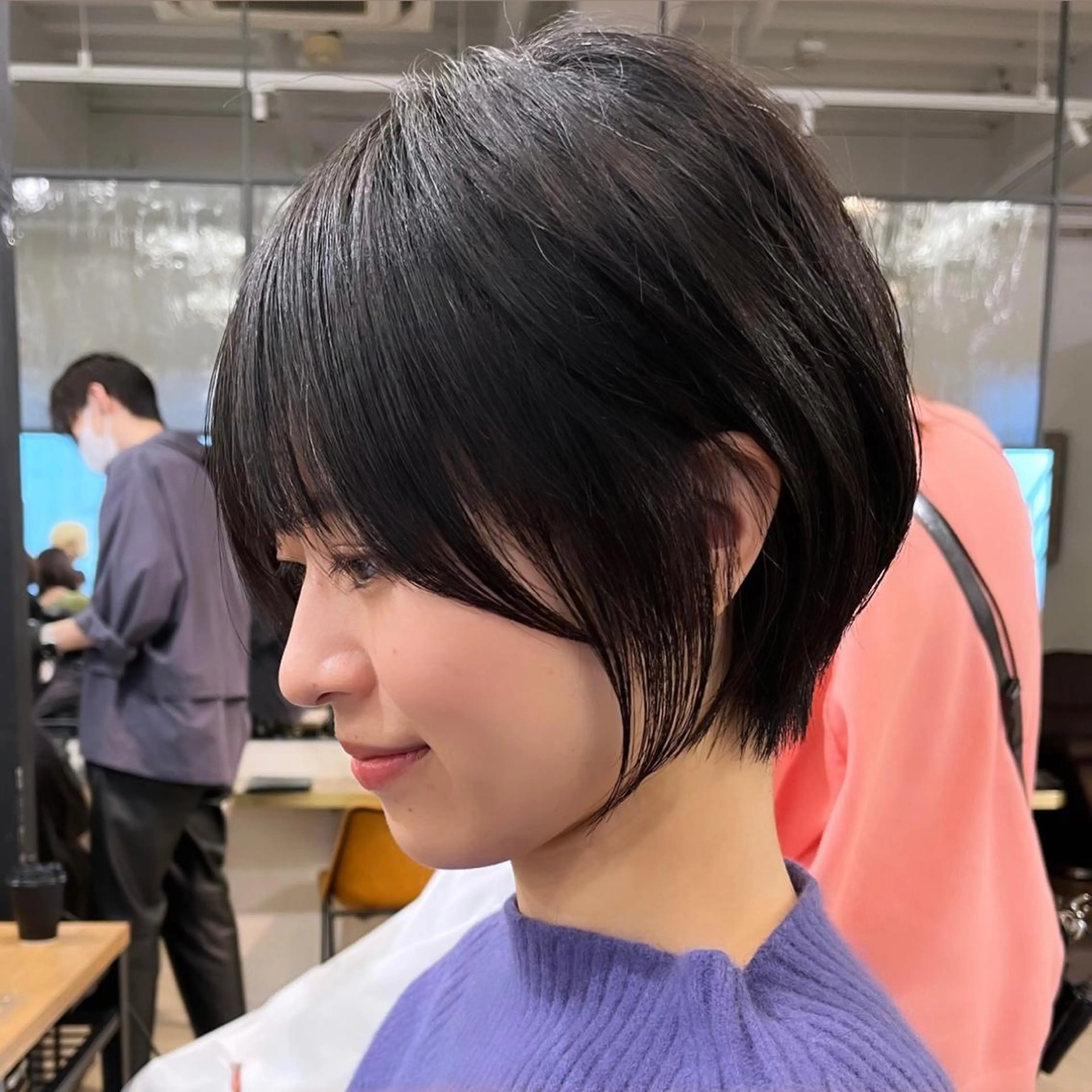 ショート カラー パーマ ヘアアレンジ カット トリートメント ヘアセット FERiCIA. 表参道所属・レイヤーカット 🪄吉野翔悟のヘアスタイル