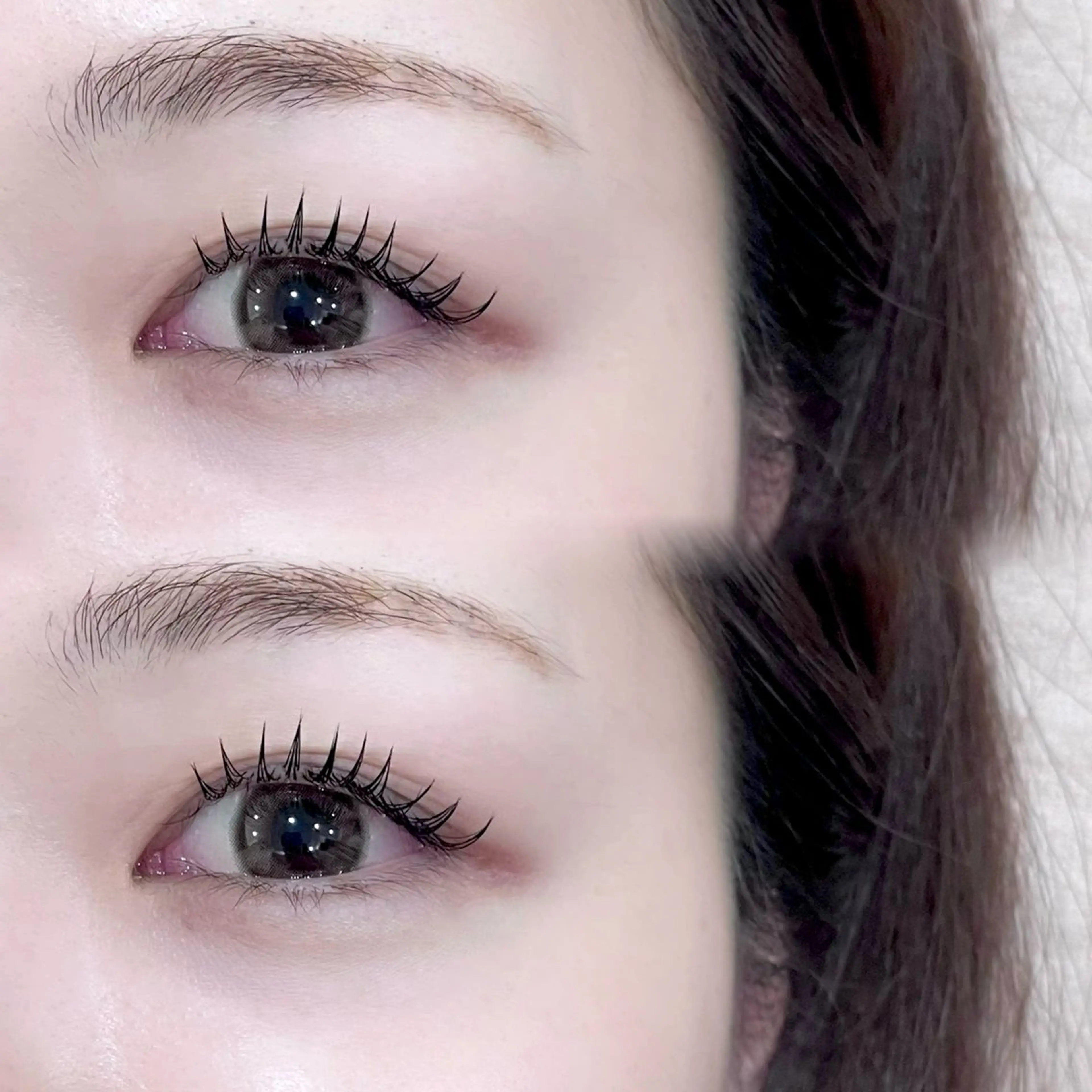 マツエク・マツパ 束感まつ毛 ミントラッシュ 八王子店所属・Rina ❤︎のマツエク・マツパデザイン