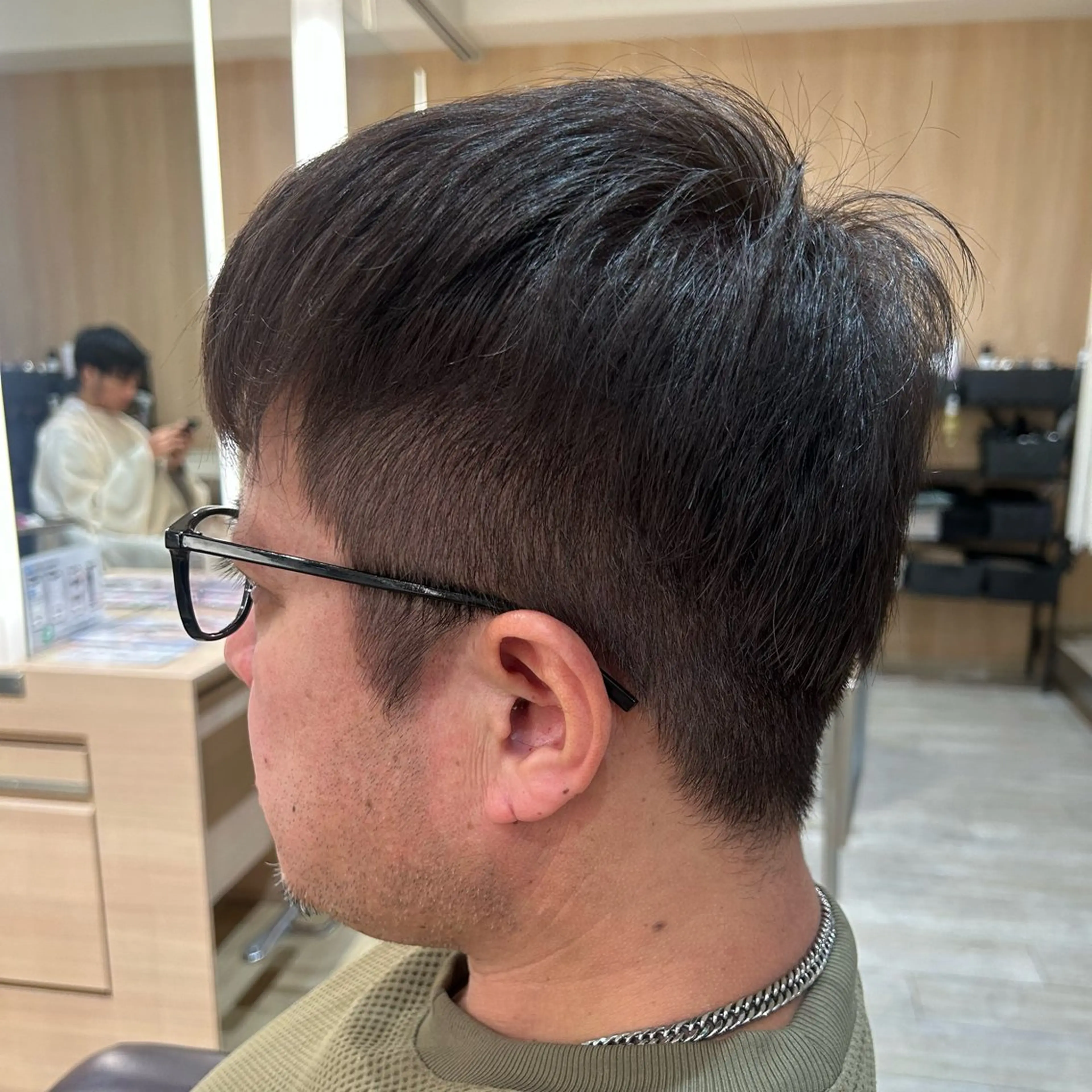 【白髪ぼかし】カラーの写真