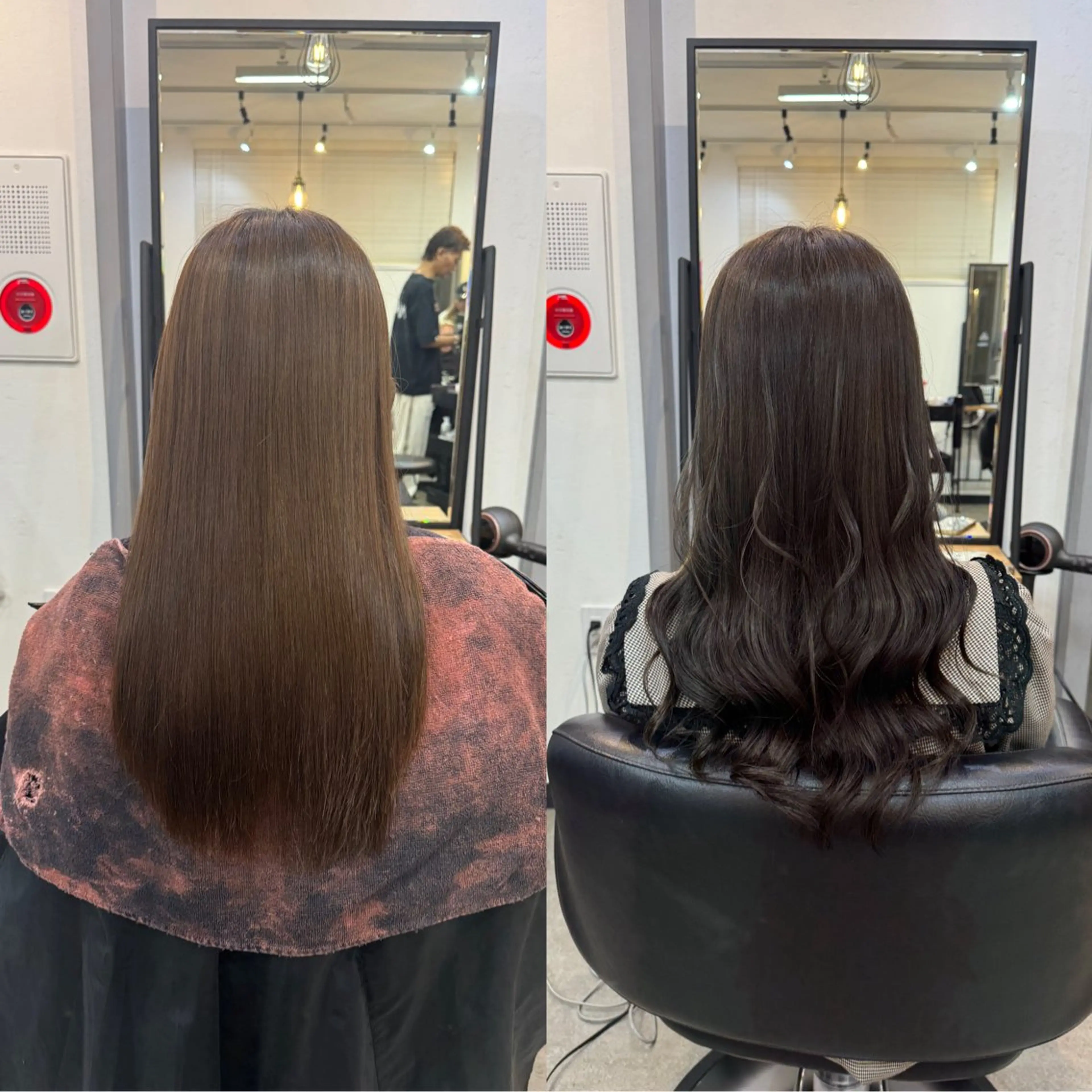ロング カラー 髙橋 李里亜のヘアスタイル