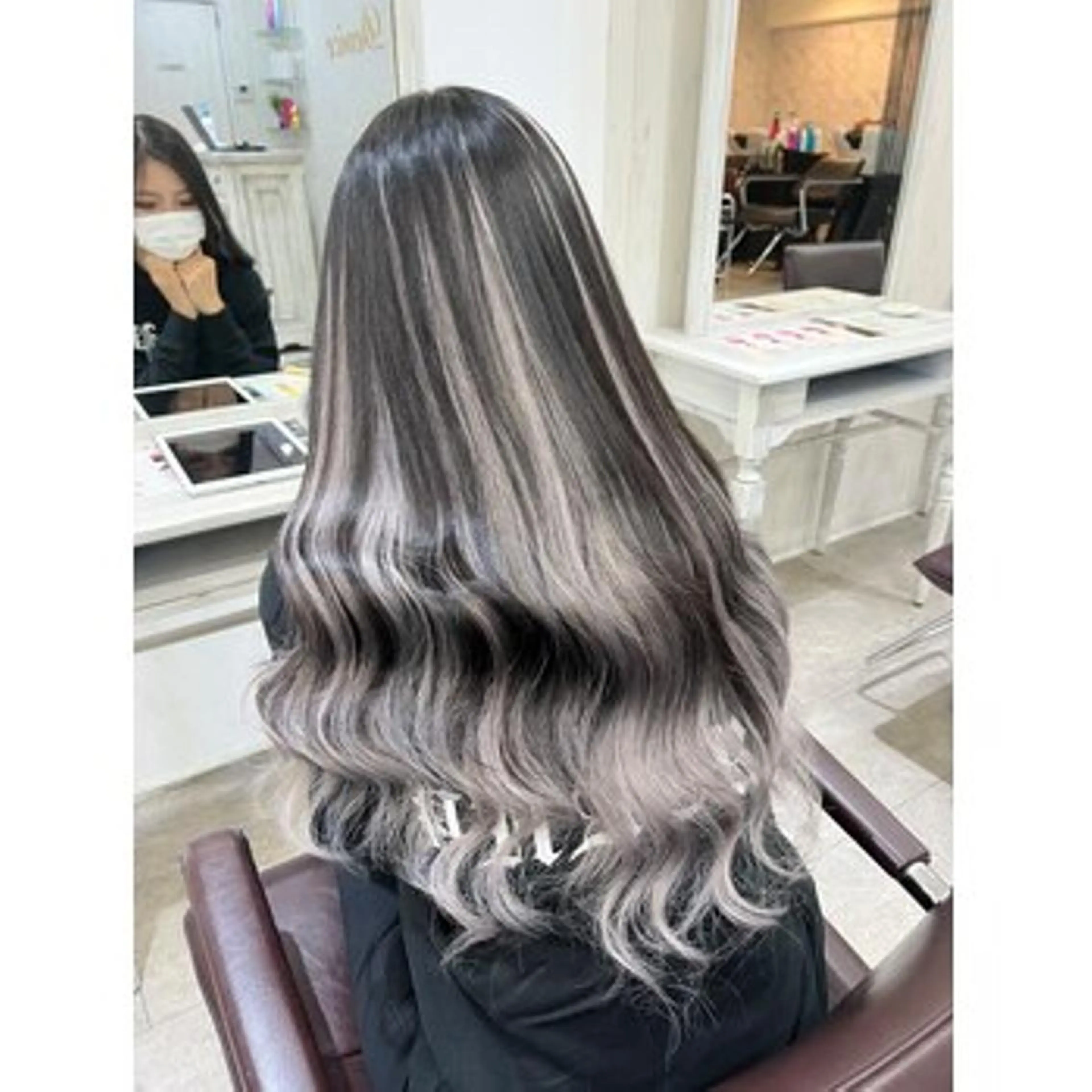 ロング カラー ヘアアレンジ エクステ地域最安値★ Device梅田のヘアスタイル