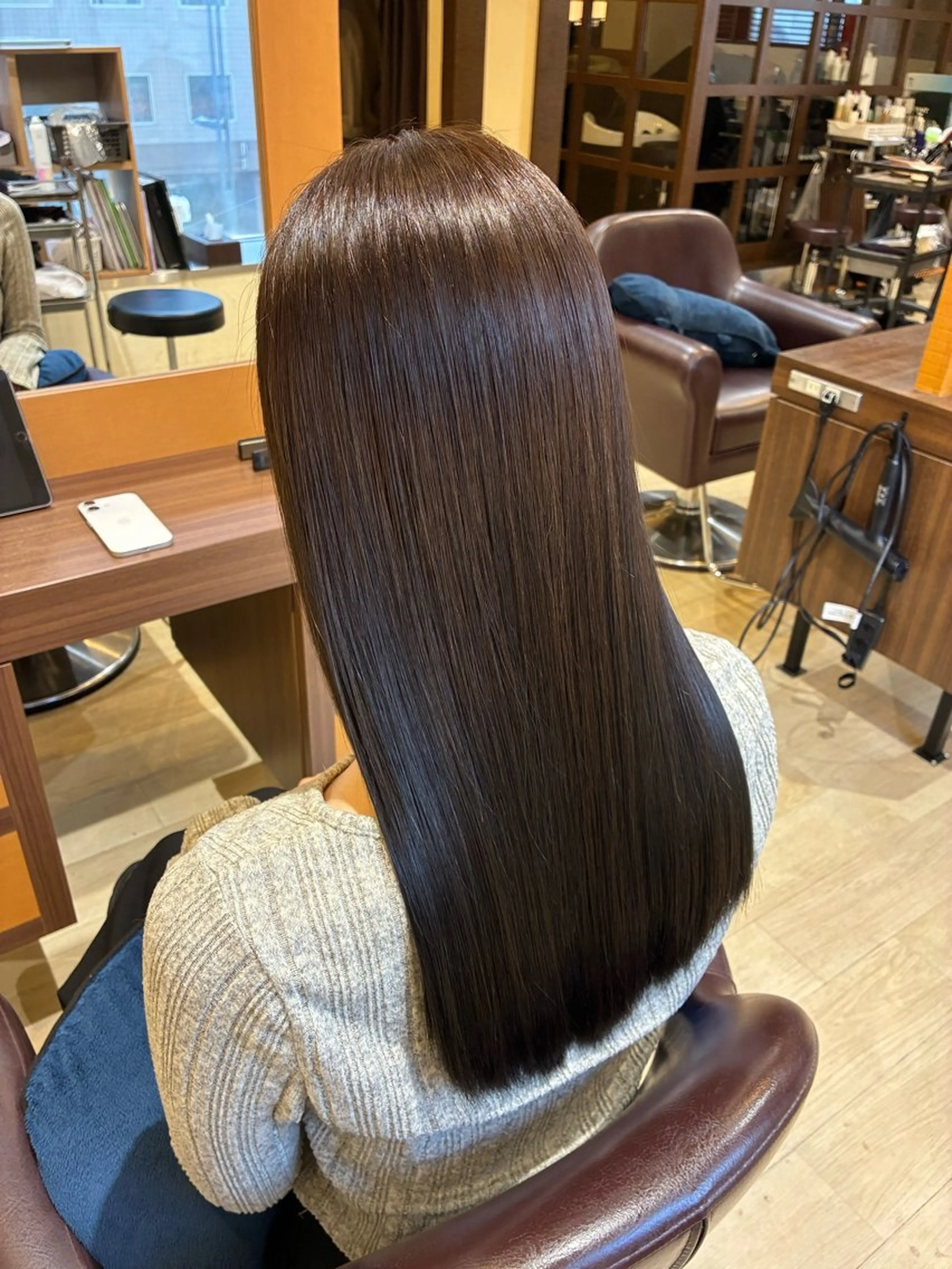 ロング ヘアカラー Orque kazuneのヘアスタイル