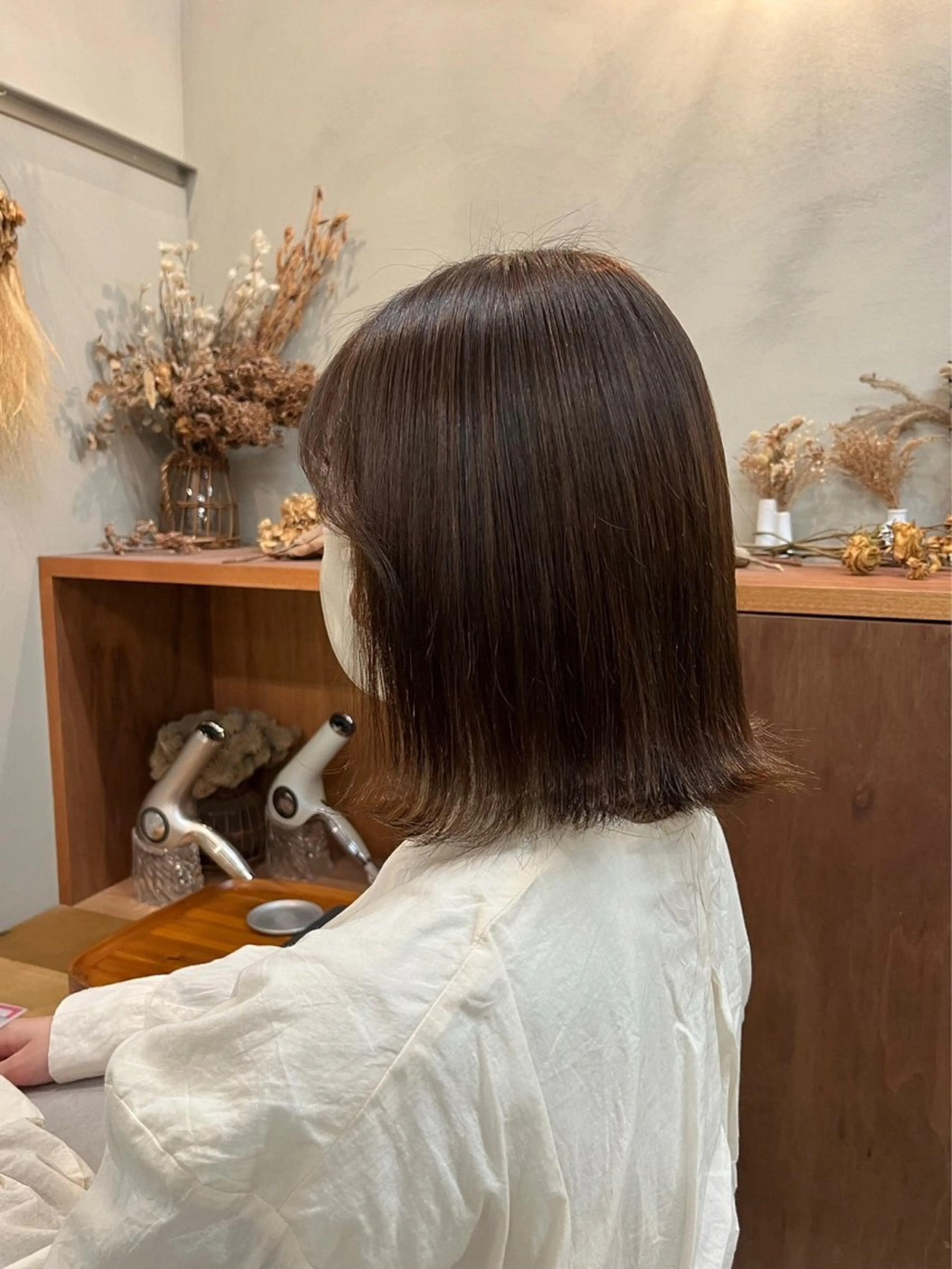 カラー ヘアカラー トリートメント 🪷花屋併設🪷 山下悠月のヘアスタイル