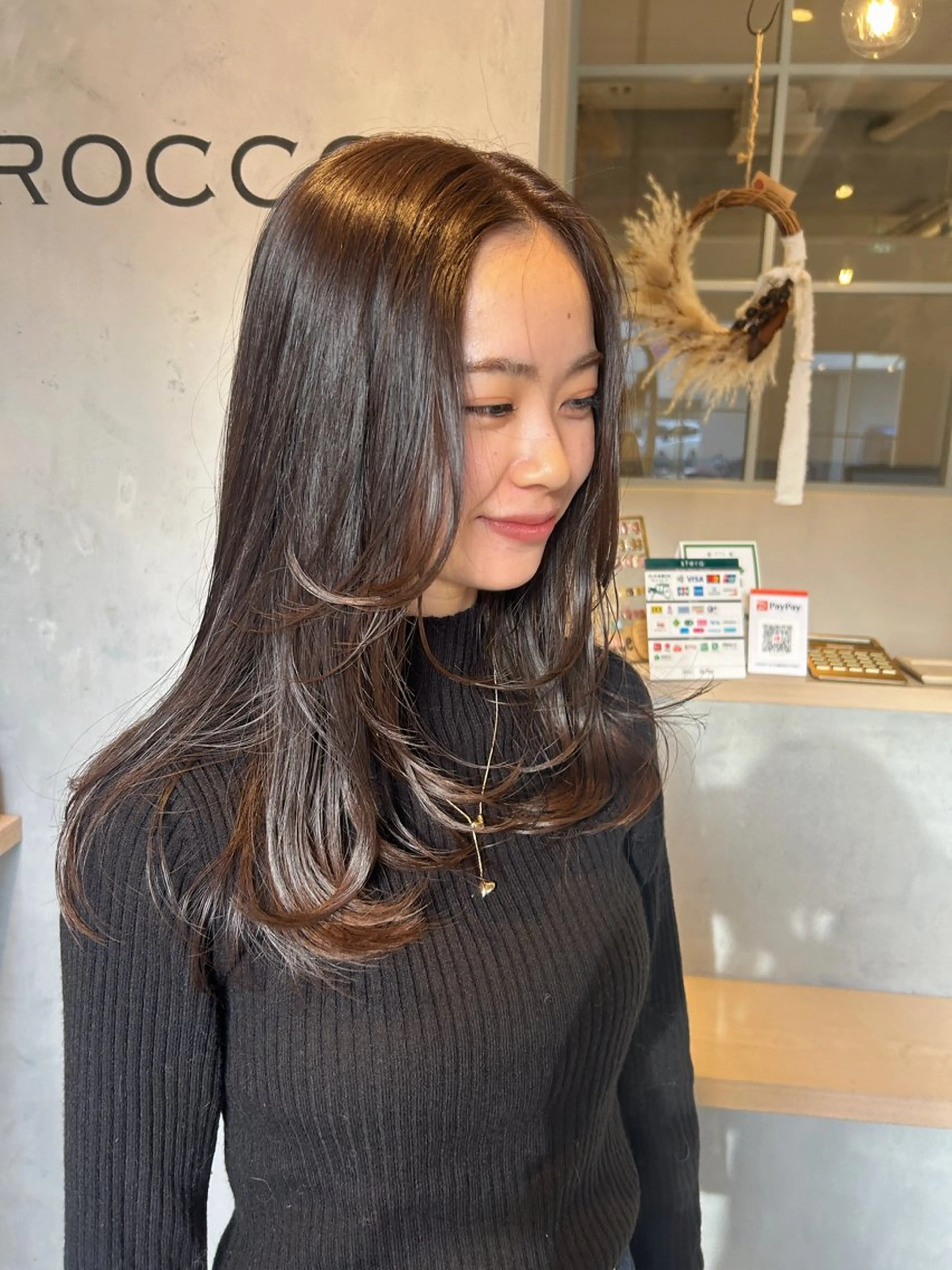 セミロング カラー kanami - ROCCO -のヘアスタイル
