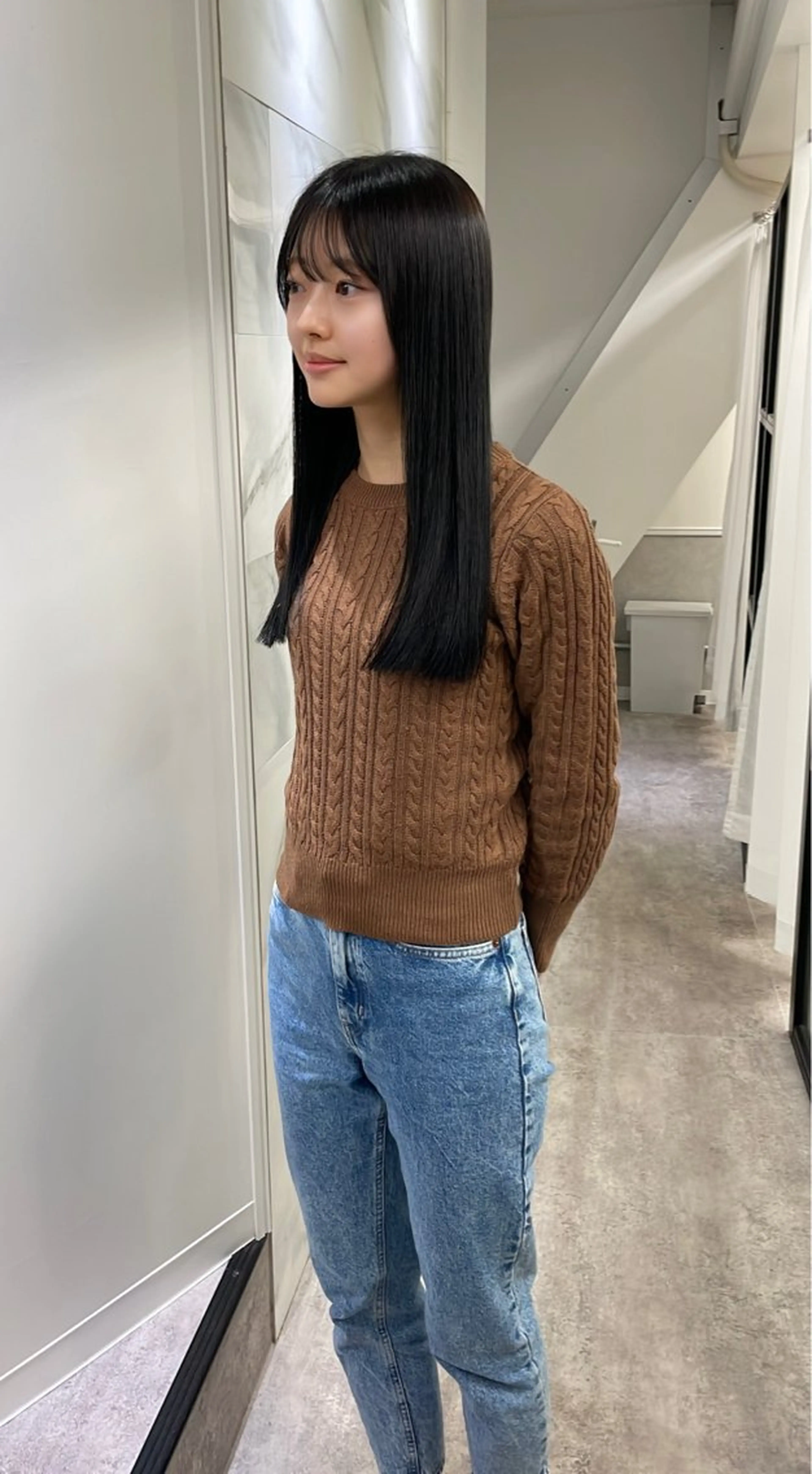 ロング ヘアカラー トリートメント soigné 表参道【ソワネ】所属・🖱️透明感カラー ×髪質改善Rikyuのヘアスタイル