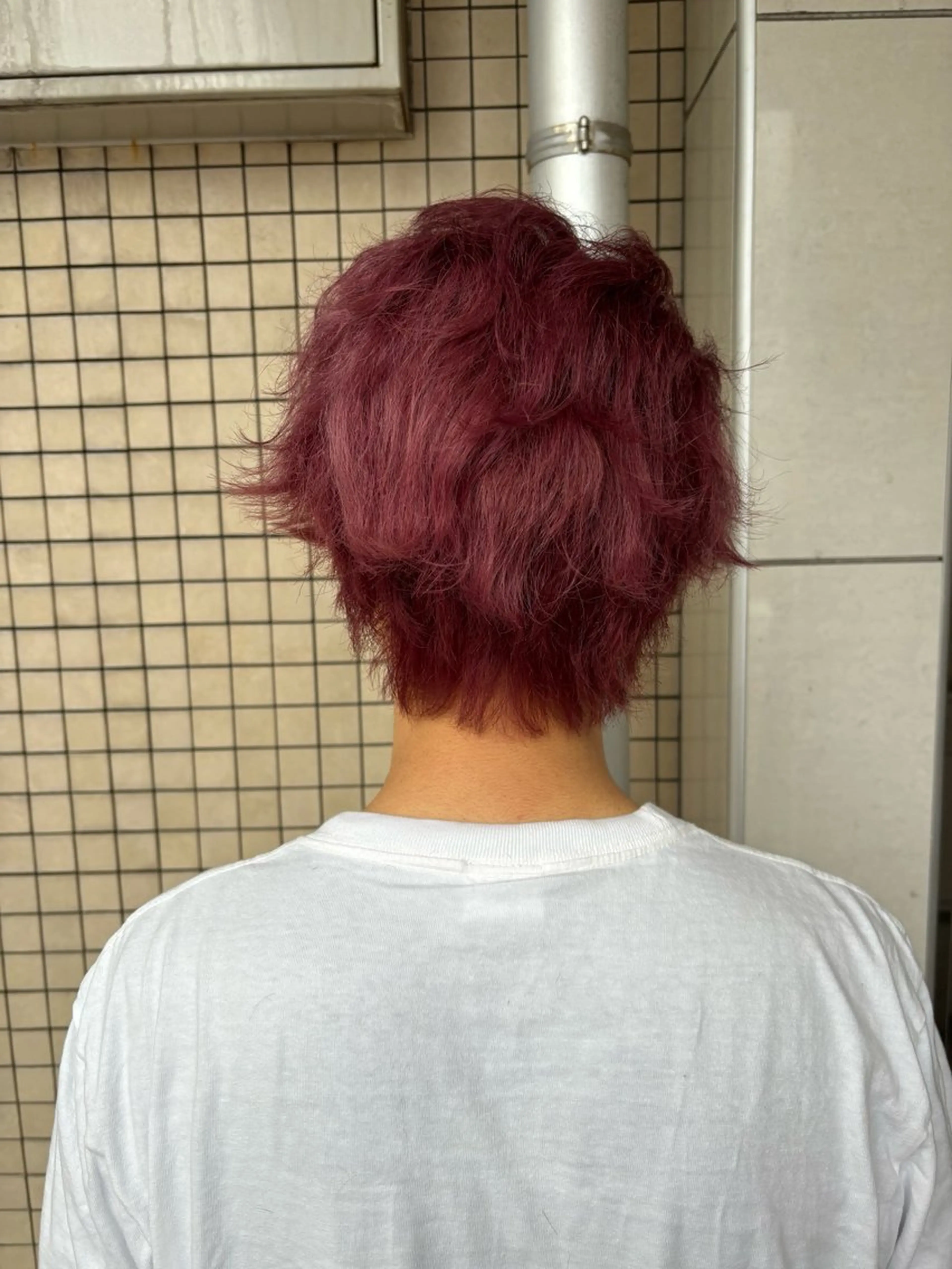 メンズ ヘアカラー 坂野 結子のヘアスタイル