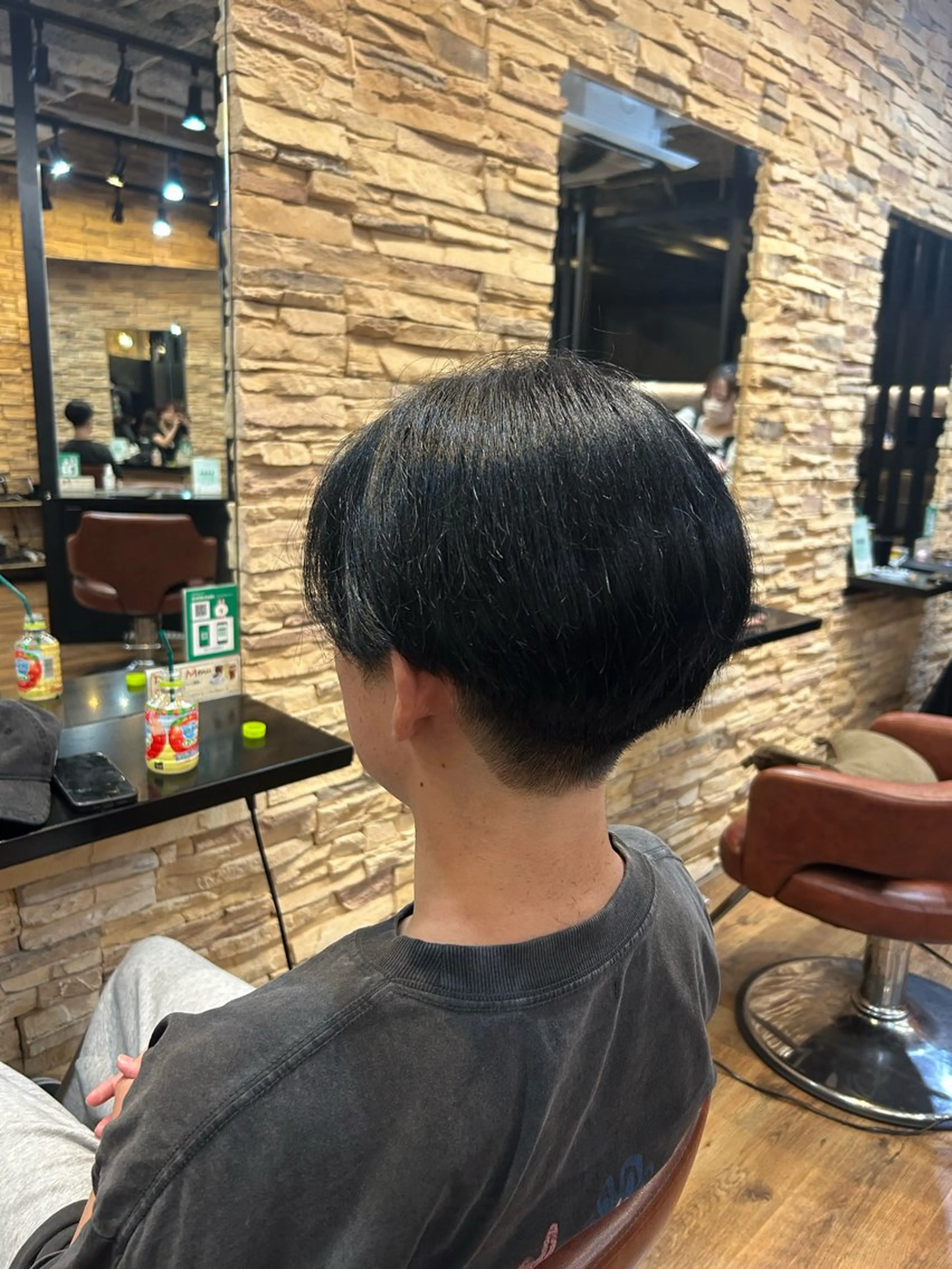 メンズ センターパート カット 【ブリーチモデル募集 】サキ🫧のヘアスタイル