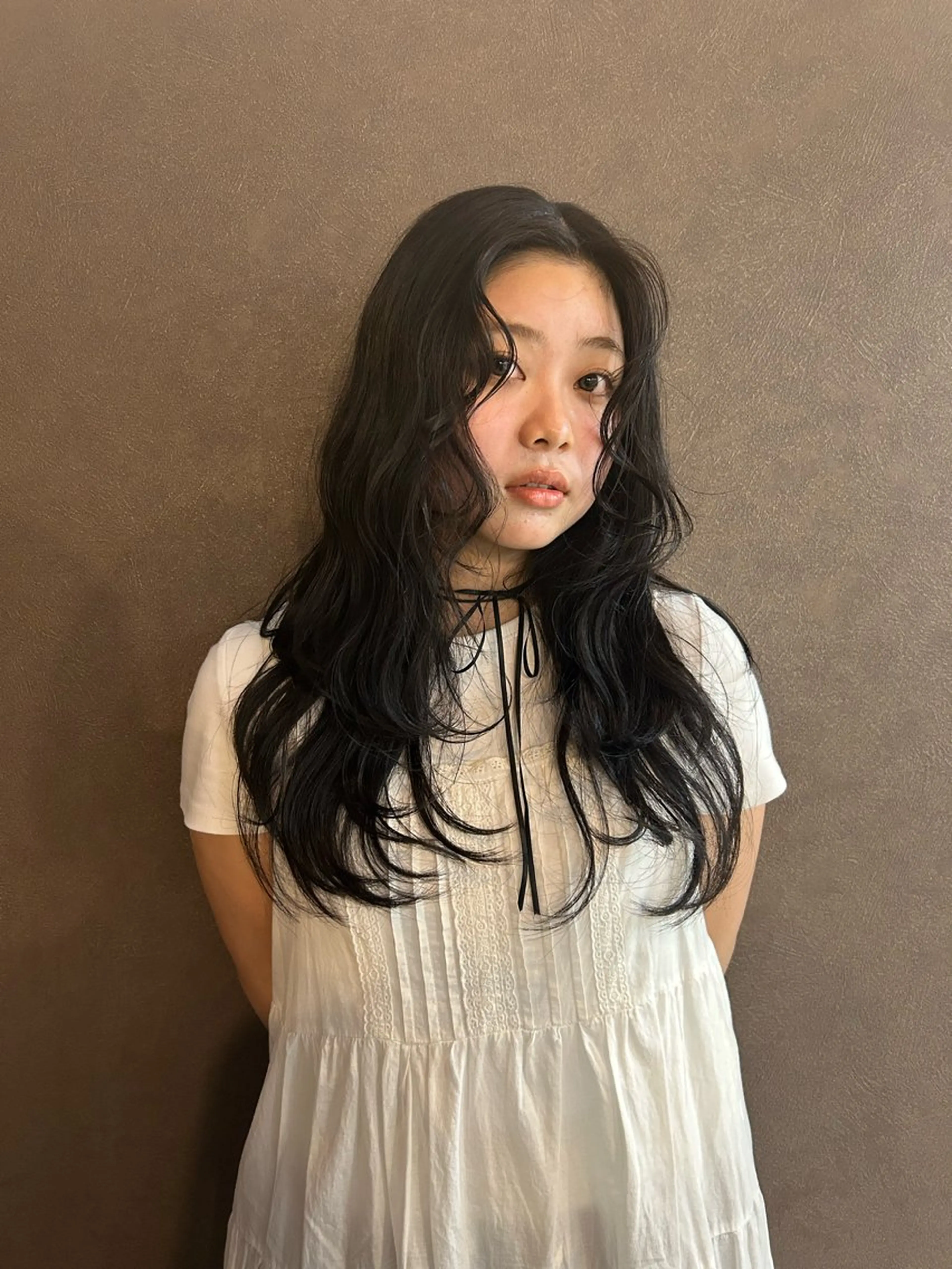 ロング カラー ヘアアレンジ ☕️結【suii.】 ボブ/ヘアセット☕️のヘアスタイル