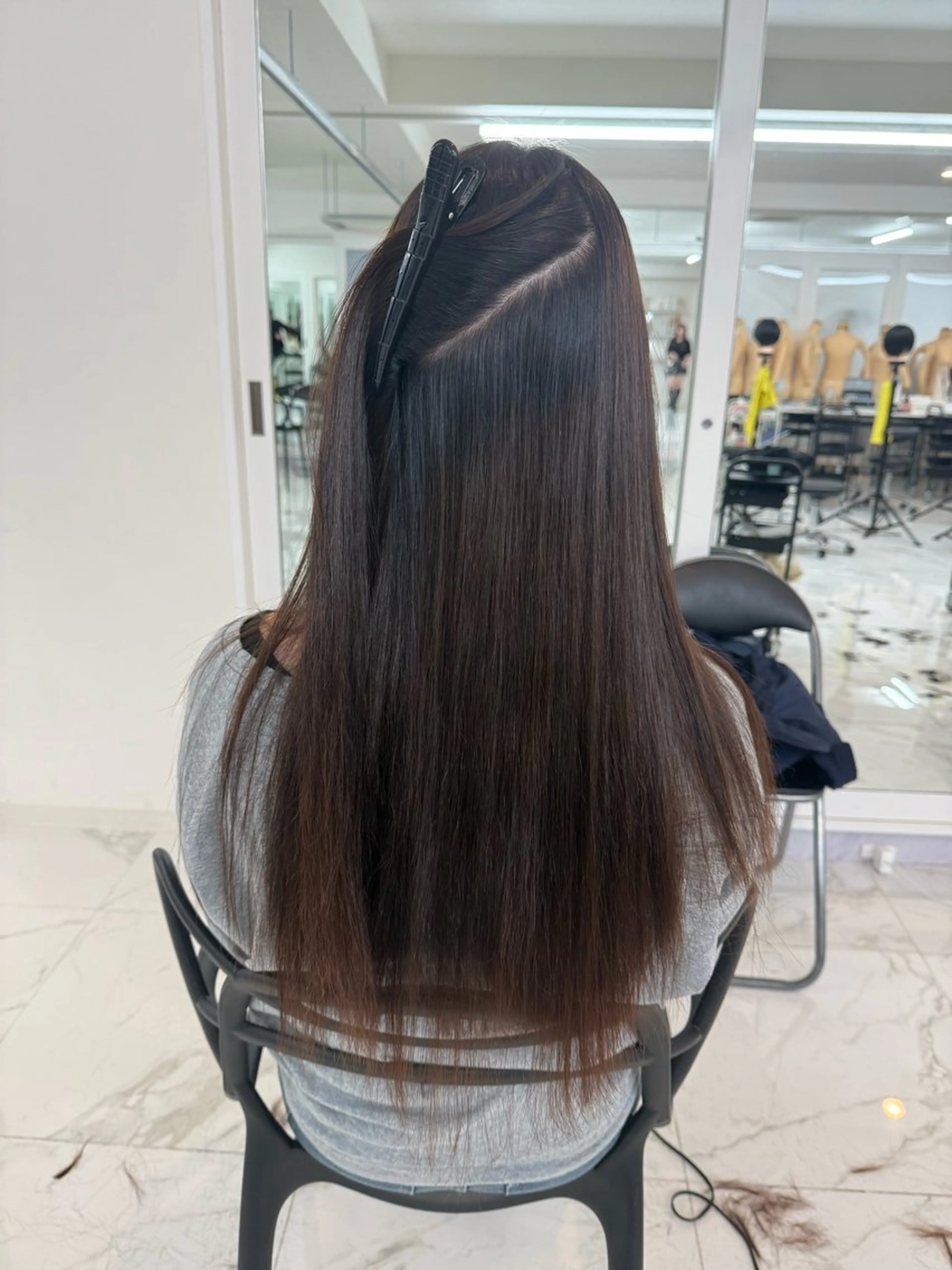 ロング りっきー🦋河原町 髪質改善/縮毛矯正のヘアスタイル