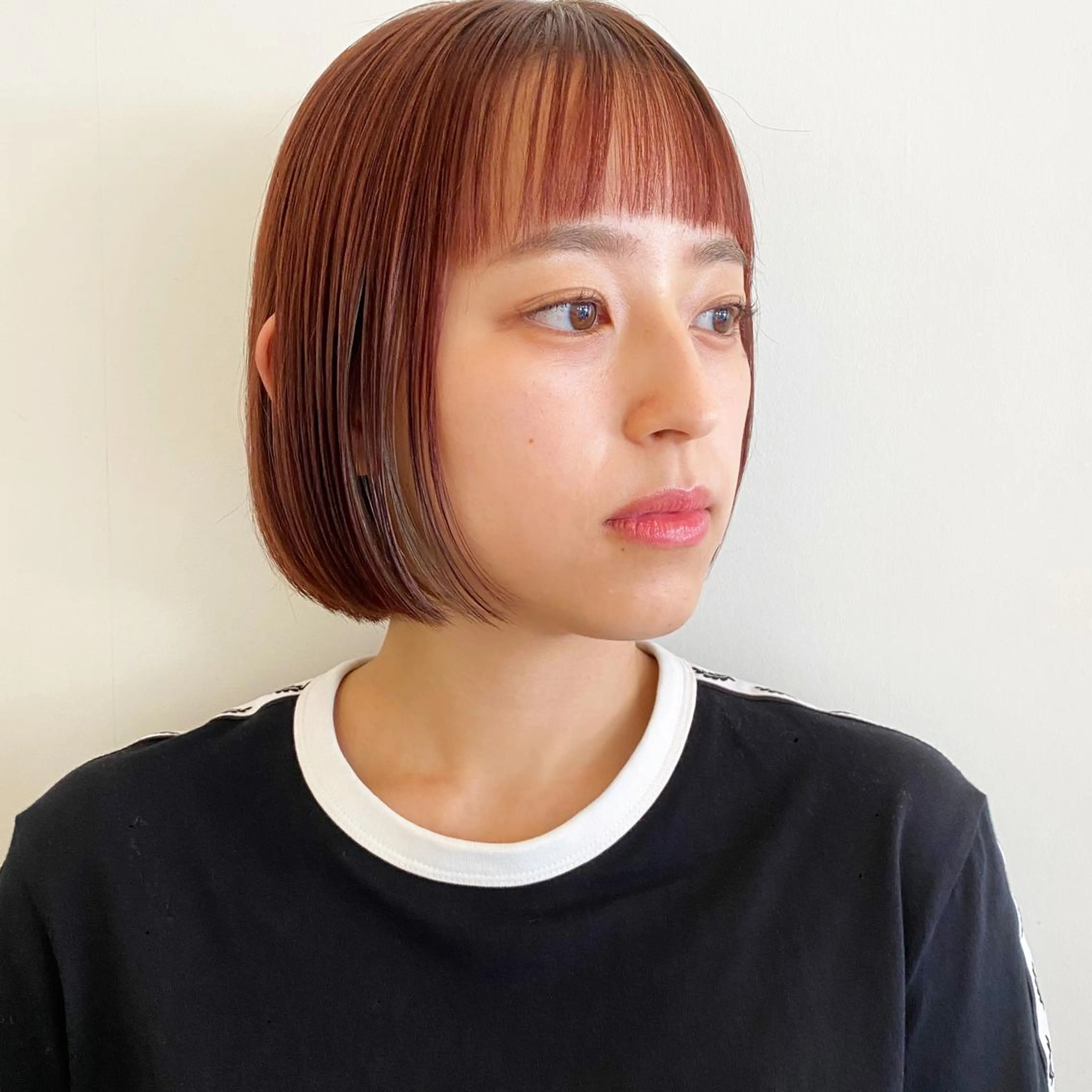 ショート カラー ヘアカラー トリートメント 自由が丘最多の口コミ 美容師✨生板🌿のヘアスタイル