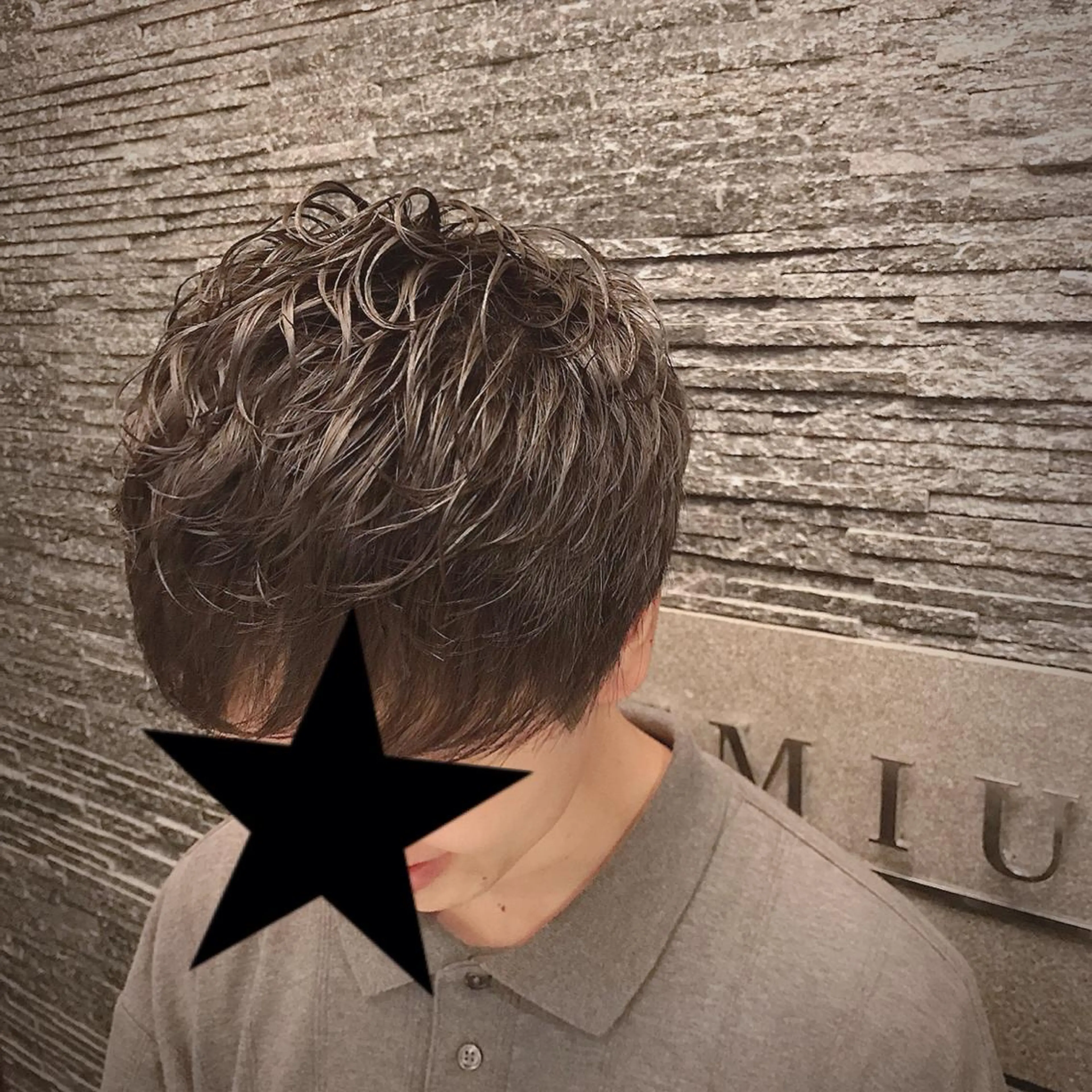 ショート パーマ メンズ メンズパーマ 山田 哲平のヘアスタイル