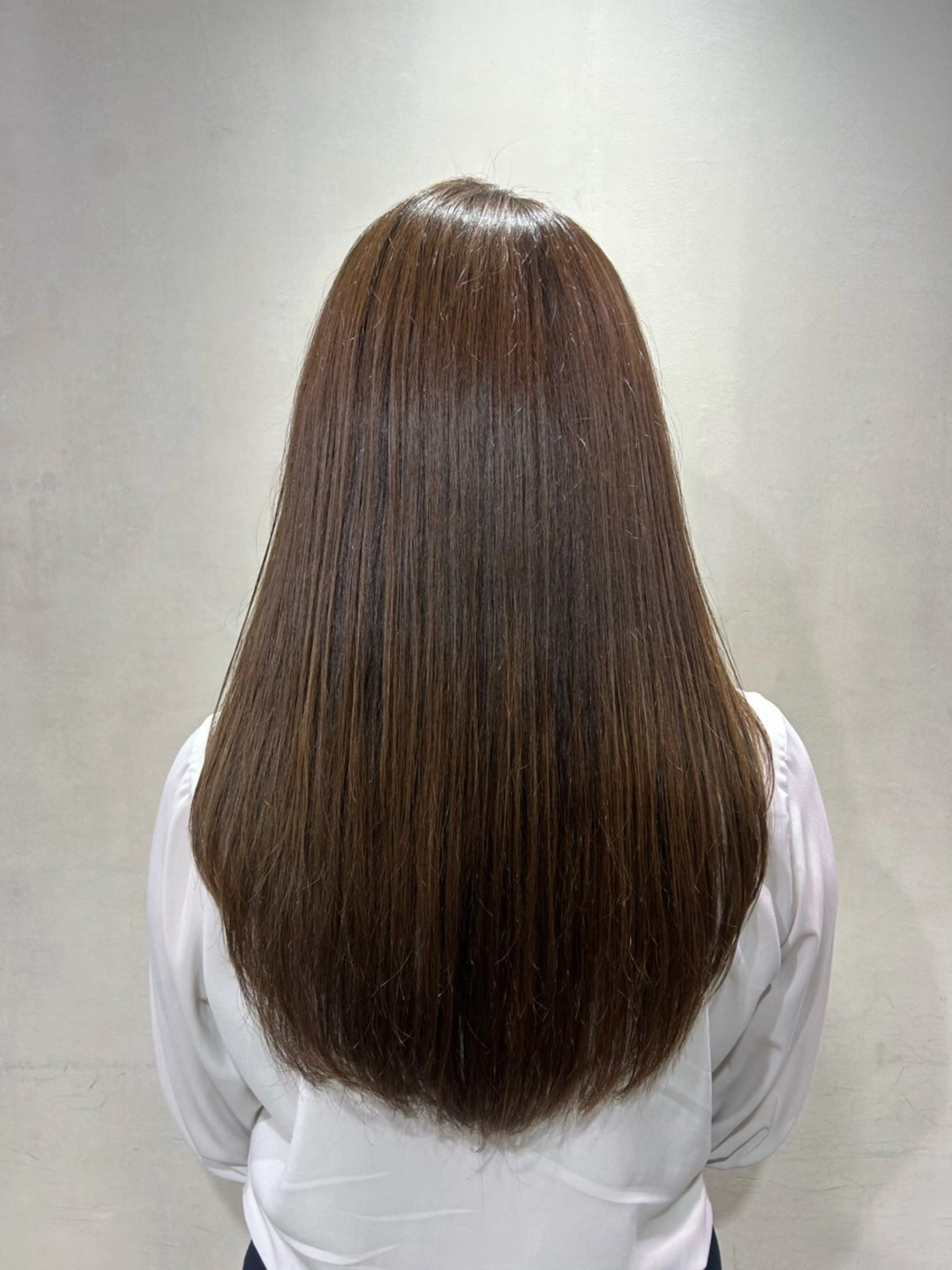ロング カラー MuK所属・望月 うららのヘアスタイル
