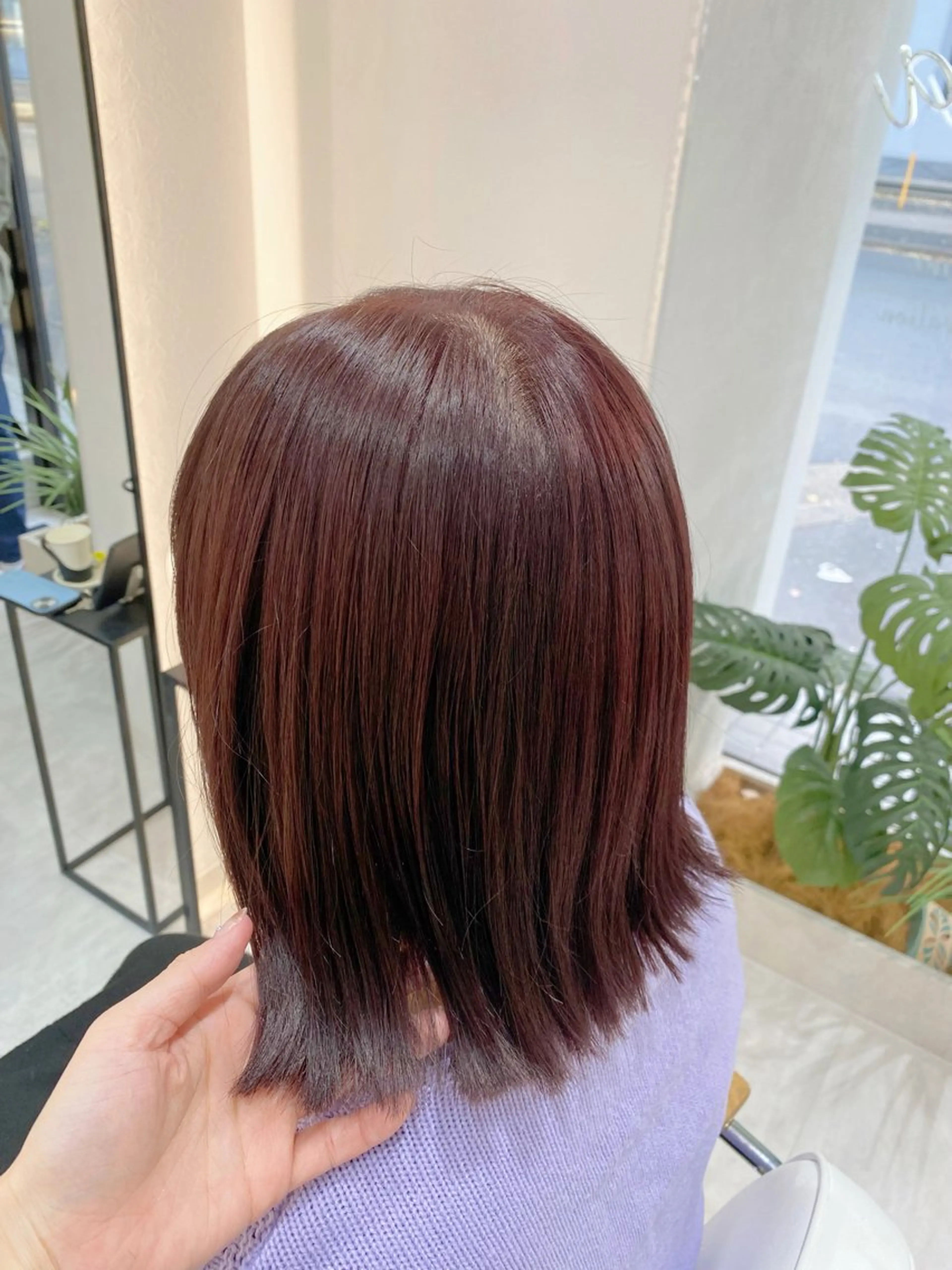 ミディアム 艶髪・透明感カラー・ 韓国ヘア・Yuriのヘアスタイル