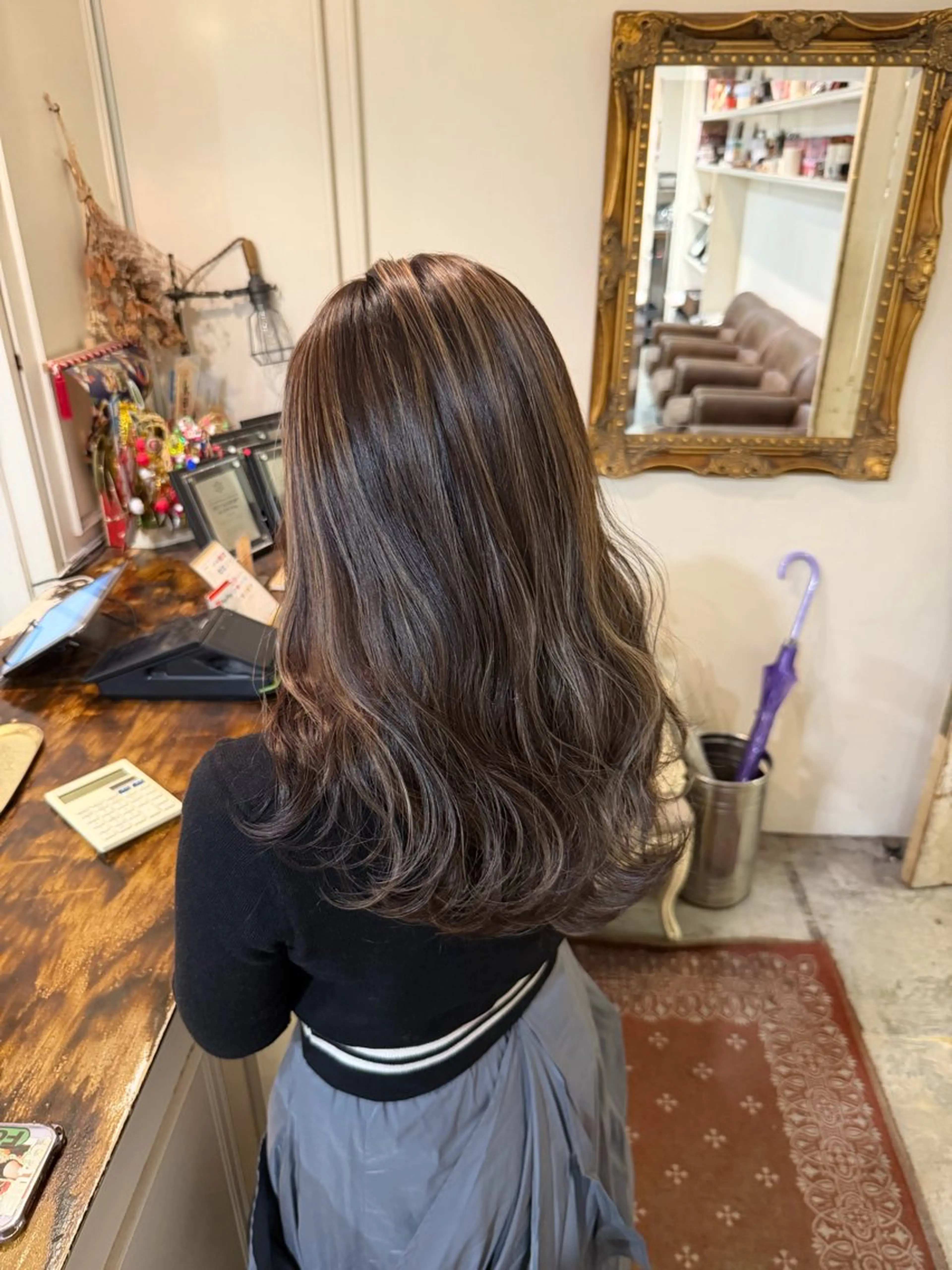 ミディアム カラー ヘアアレンジ ハイライトカラー 外国人風カラー ハイライト ヘアカラー トリートメント ヘアセット 🍁カトウ ケイゴ🍁のヘアスタイル